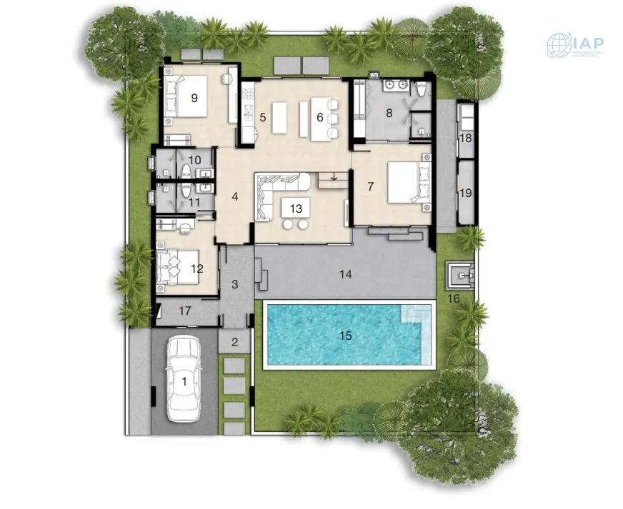 3 Bedroom Villa