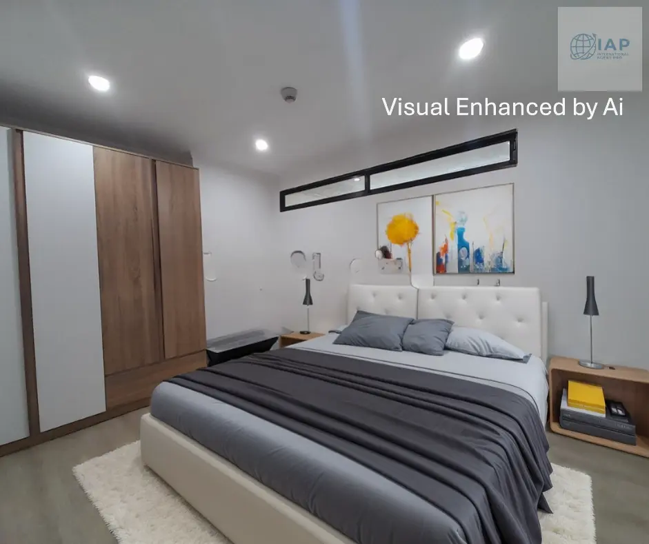 Light, Modern 2-Bed Condo with Smart Storage and Outdoor Pool on Sukhumvit 39