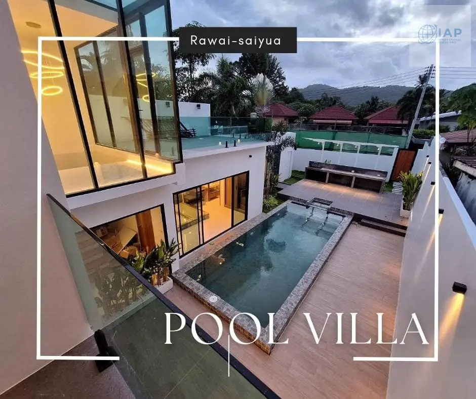 Modern 3-Bedroom Pool Villa with Mountain Views in Rawai, Phuket