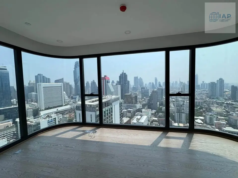 Rare Corner High-Rise Condo with Panoramic City Views in Ashton Chula Silom