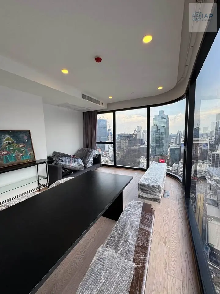 Rare Corner High-Rise Condo with Panoramic City Views in Ashton Chula Silom