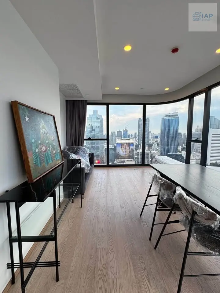 Rare Corner High-Rise Condo with Panoramic City Views in Ashton Chula Silom