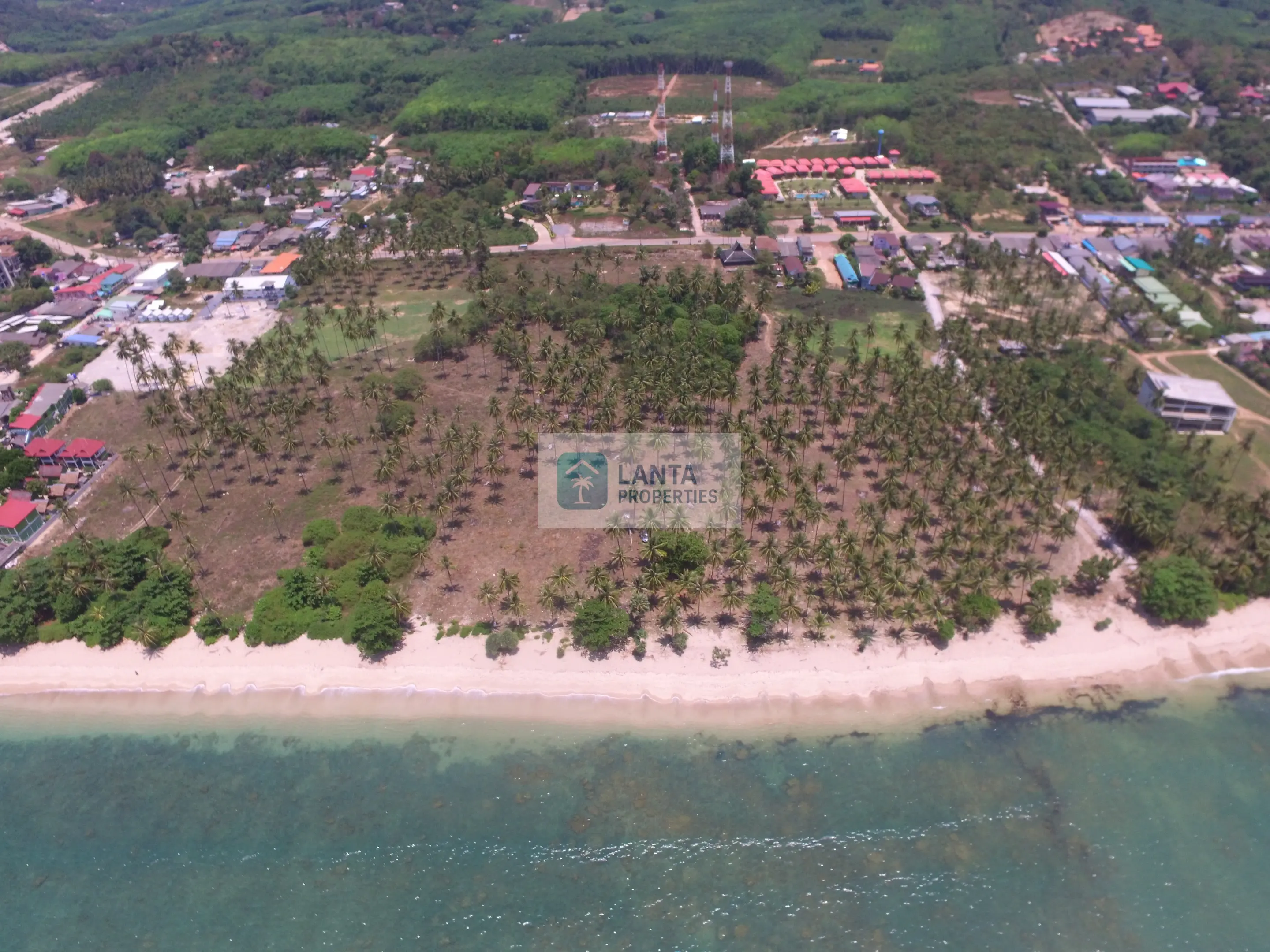 23 Rai Beachfront land on Klong Kong, Koh Lanta