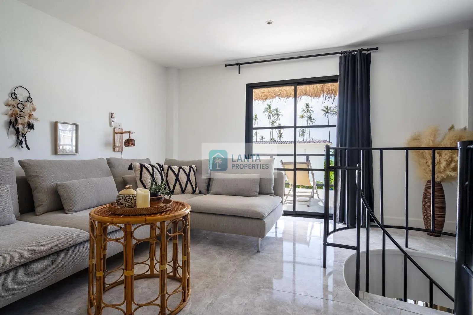 Charming 3-Bedroom House with Pool and Sea View in Koh Lanta
