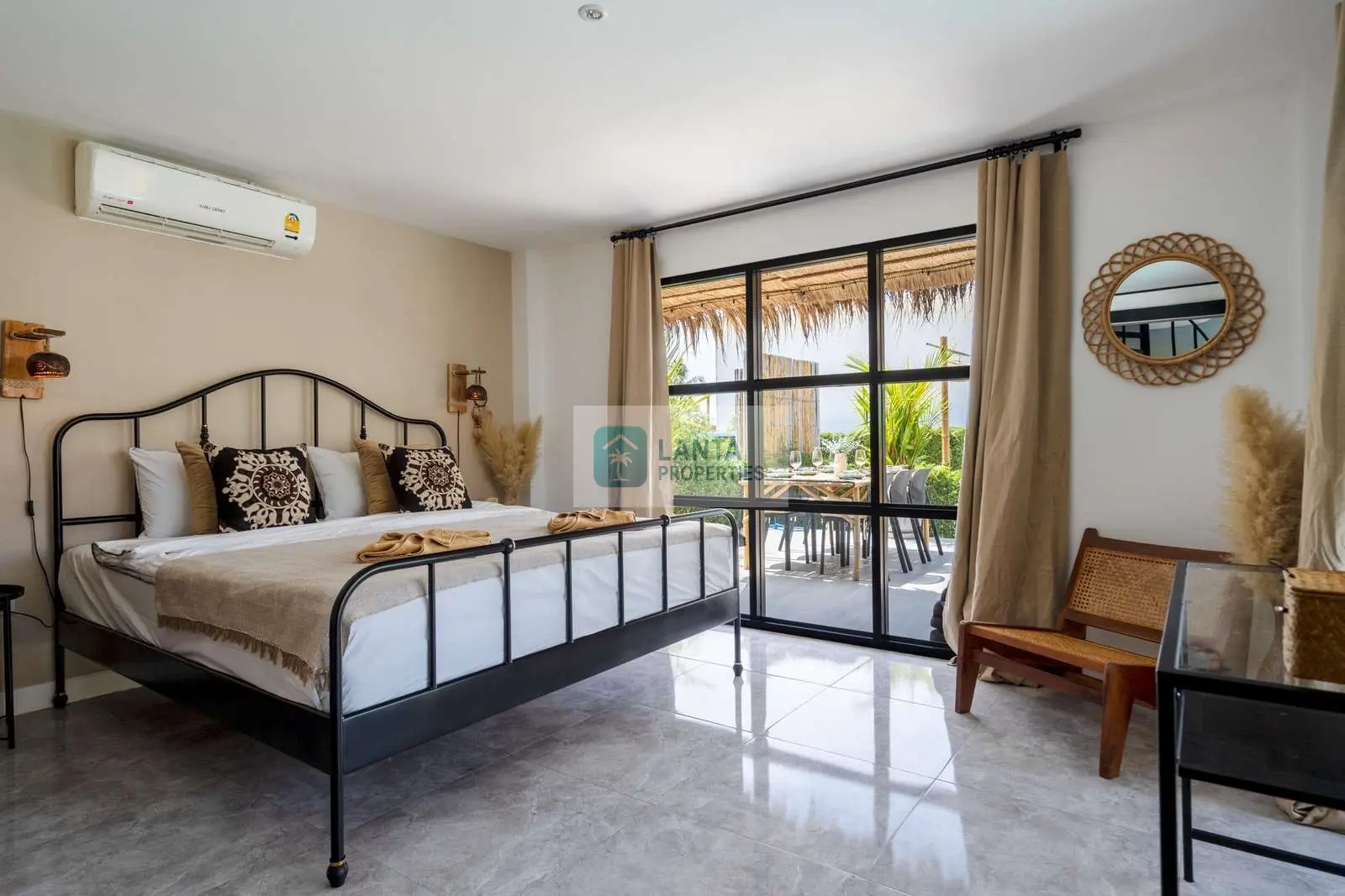 Charming 3-Bedroom House with Pool and Sea View in Koh Lanta