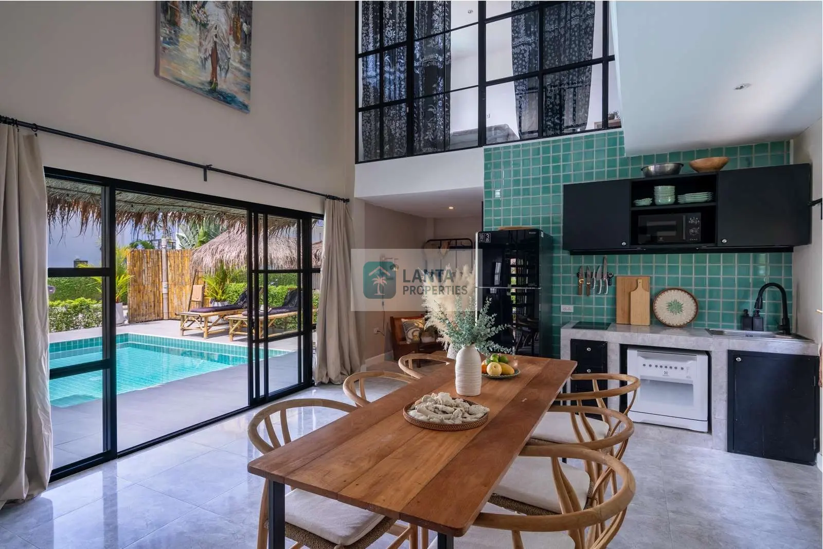Charming 3-Bedroom House with Pool and Sea View in Koh Lanta