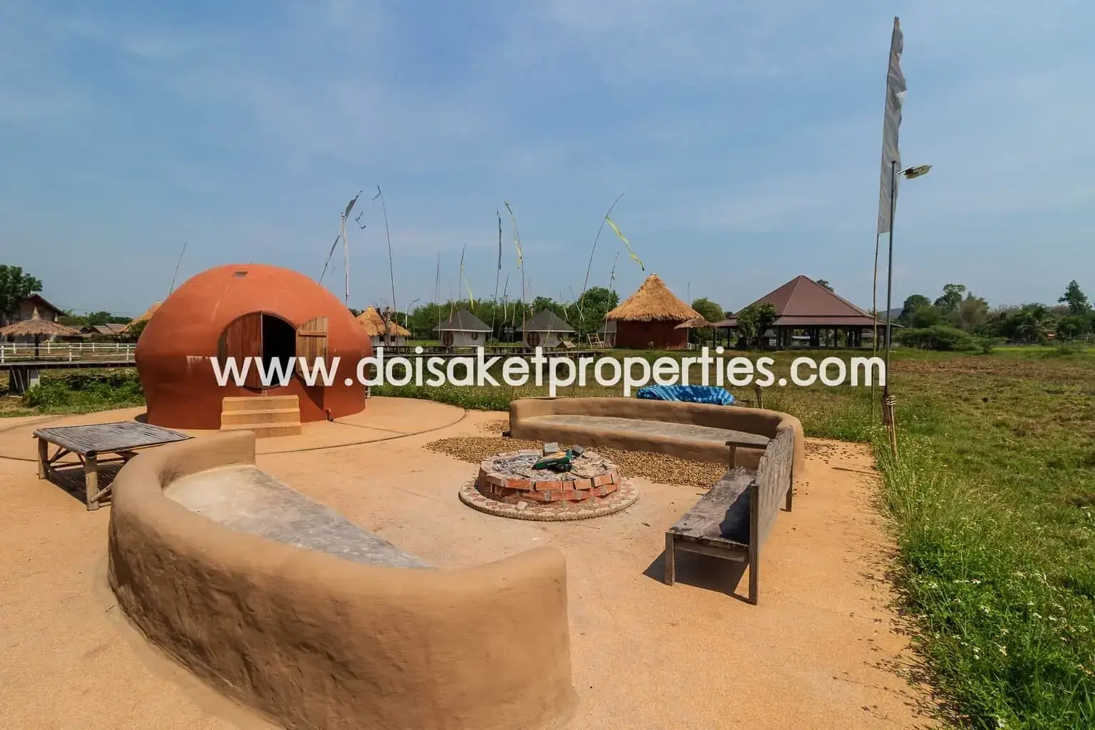 (RS003-12) Eco-Resort on 12 Rai of Gorgeous Land for Sale in Chiang Mai Province, Thailand
