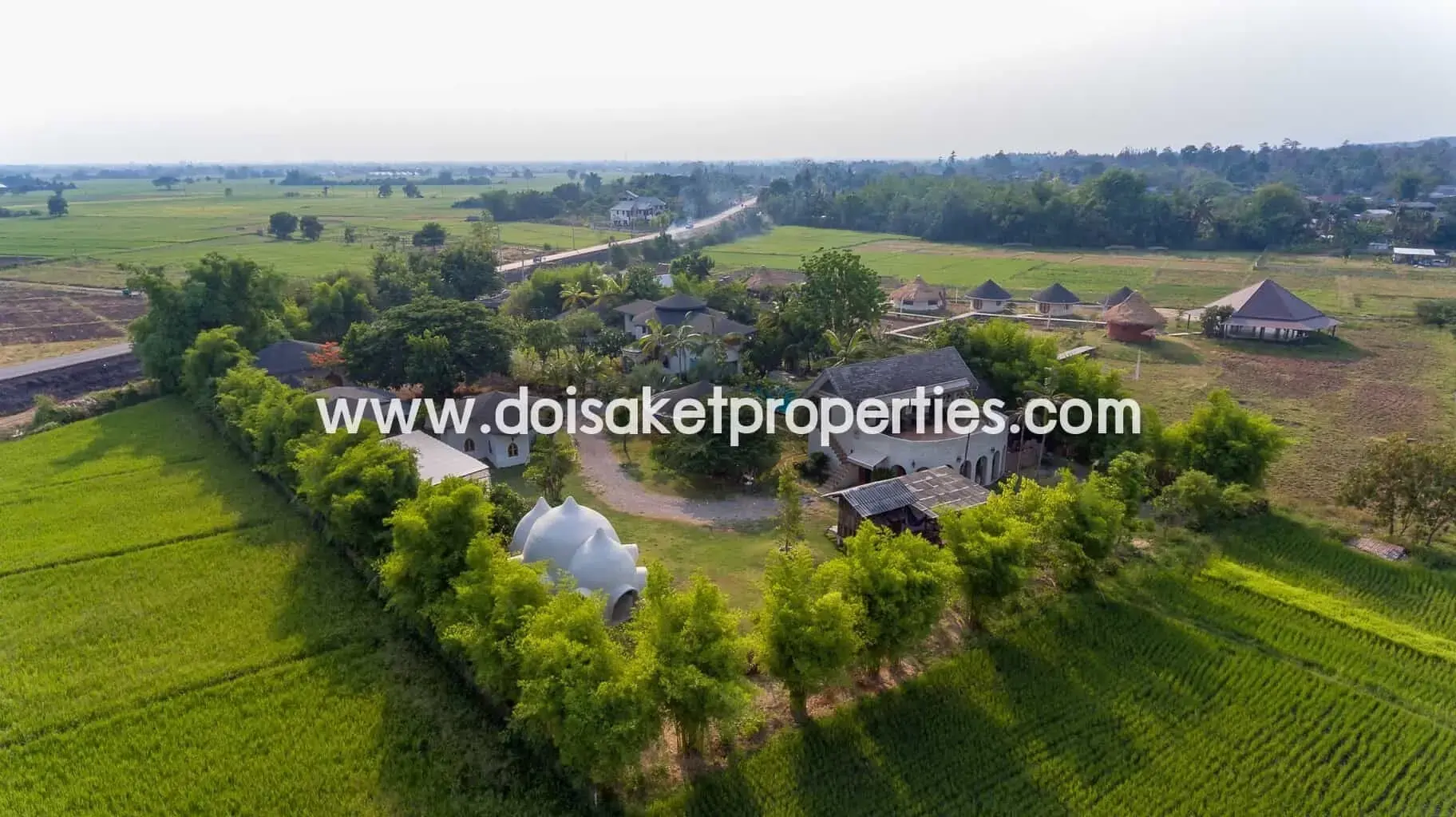 (RS003-12) Eco-Resort on 12 Rai of Gorgeous Land for Sale in Chiang Mai Province, Thailand