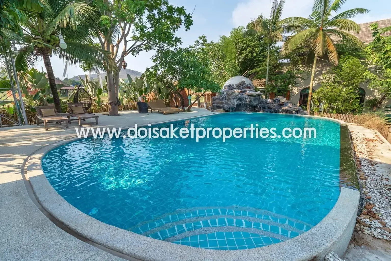 (RS003-12) Eco-Resort on 12 Rai of Gorgeous Land for Sale in Chiang Mai Province, Thailand