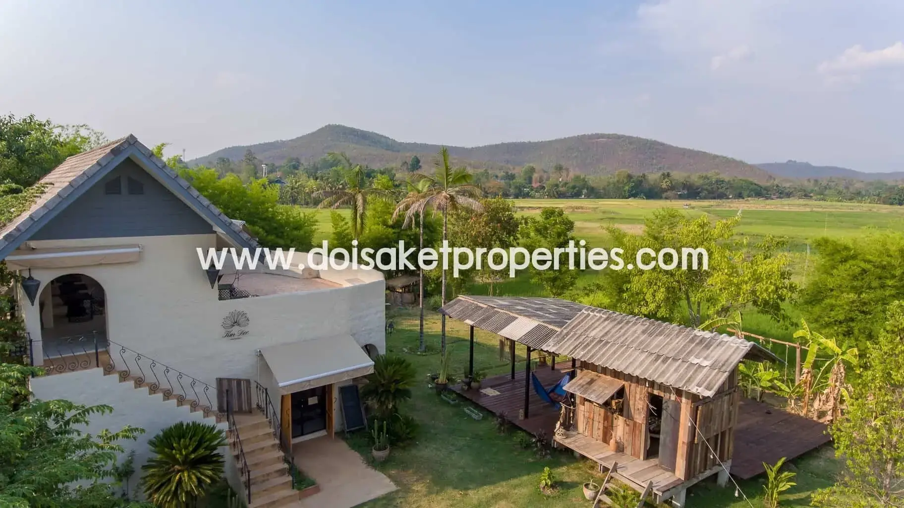 (RS003-12) Eco-Resort on 12 Rai of Gorgeous Land for Sale in Chiang Mai Province, Thailand