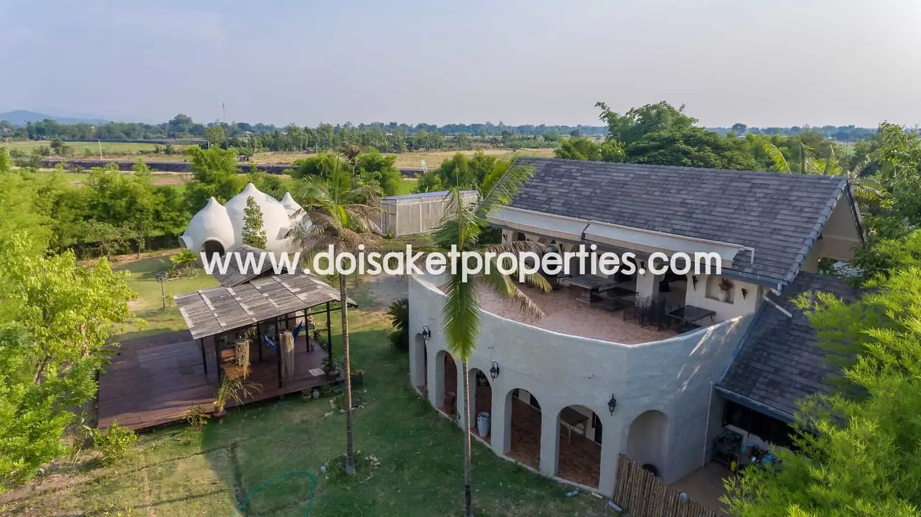 (RS003-12) Eco-Resort on 12 Rai of Gorgeous Land for Sale in Chiang Mai Province, Thailand