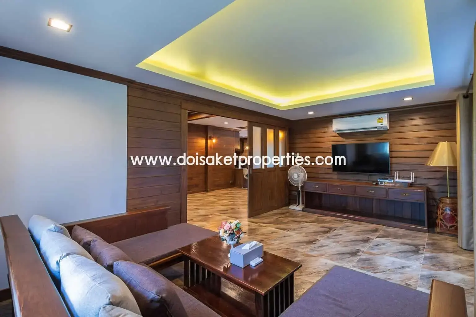 (HS210-04) Gorgeous 2 Storey Home with Swimming Pool for Sale in a Moo Baan in San Na Meng, San Sai