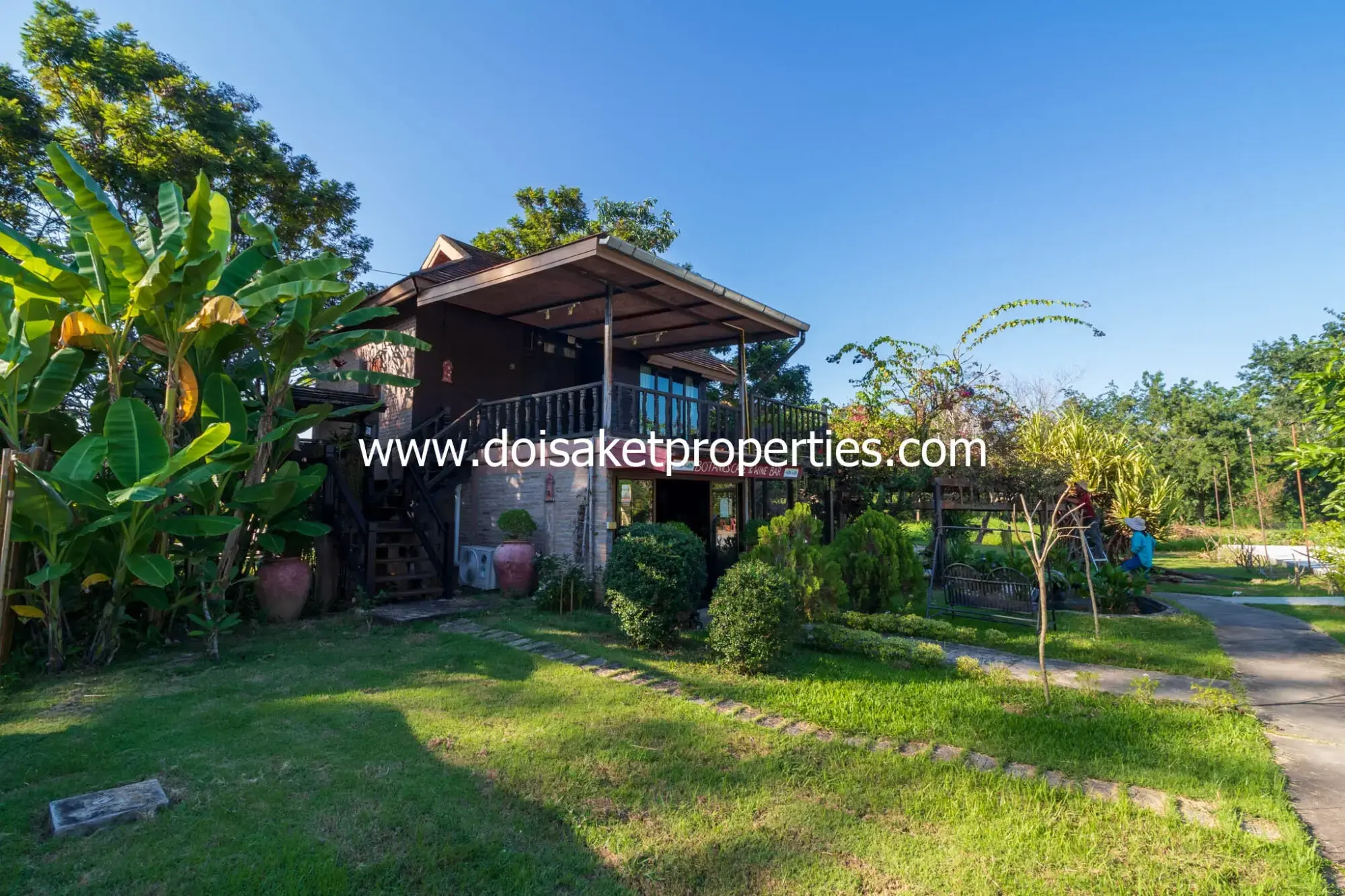 (HR184-V2U) Lovely 2-Bedroom Family Suite for Rent in Choeng Doi, Doi Saket