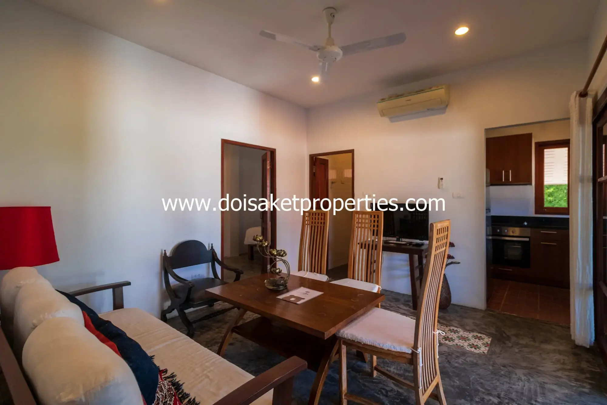 (HR184-V2U) Lovely 2-Bedroom Family Suite for Rent in Choeng Doi, Doi Saket
