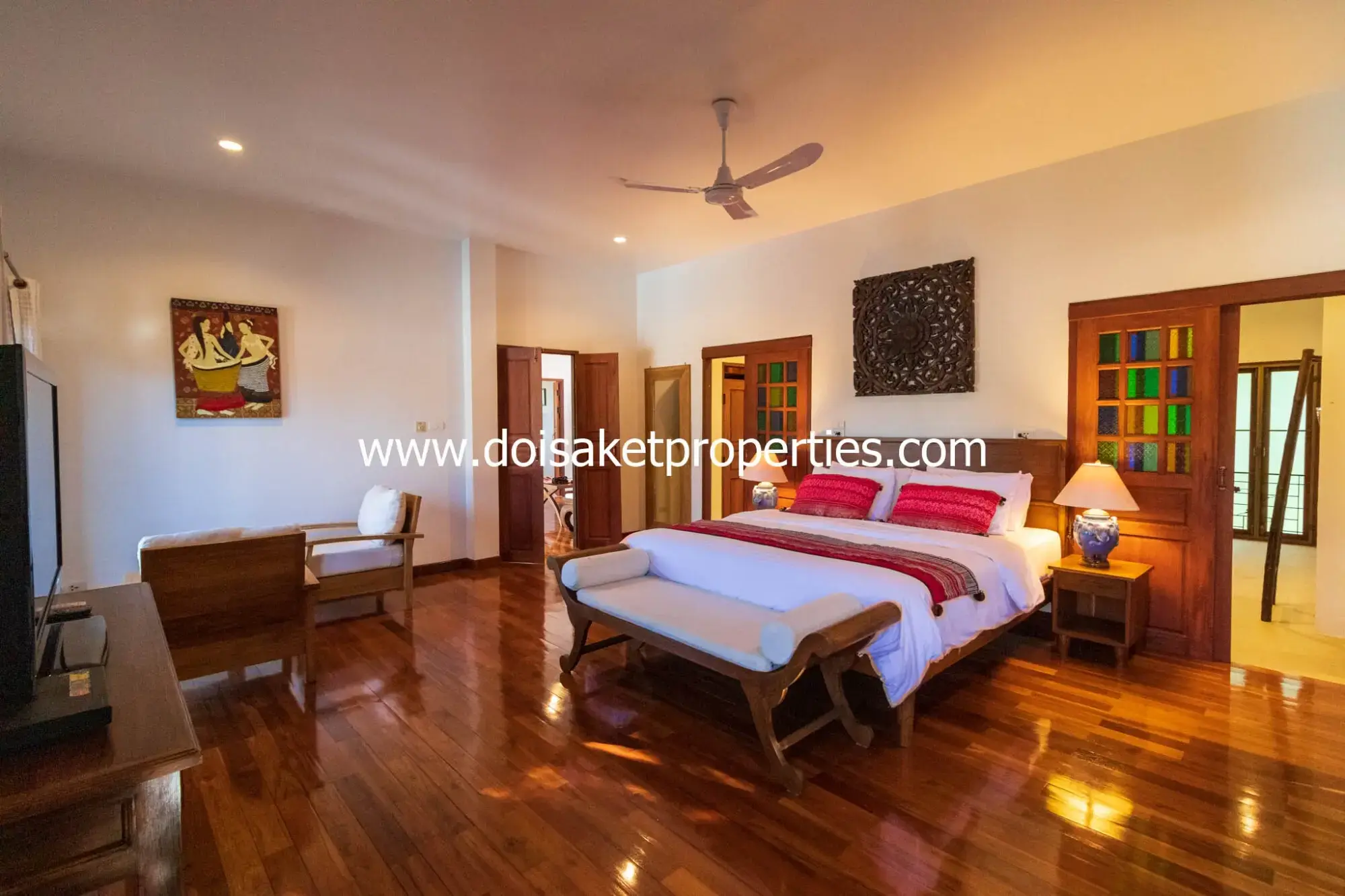 (HR185-V3U) Gorgeous Spa Suite for Rent in Choeng Doi, Doi Saket