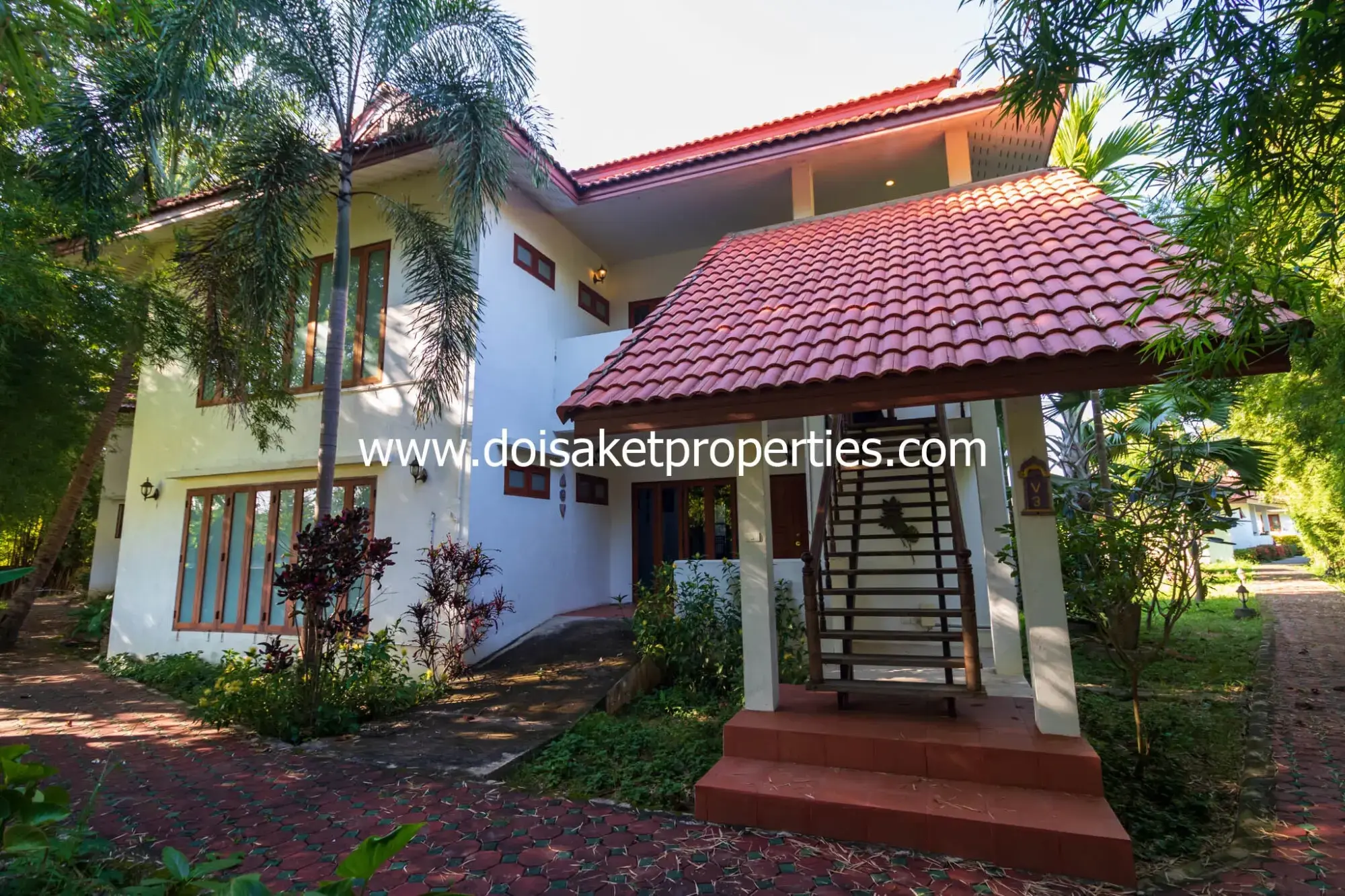 (HR185-V3U) Gorgeous Spa Suite for Rent in Choeng Doi, Doi Saket