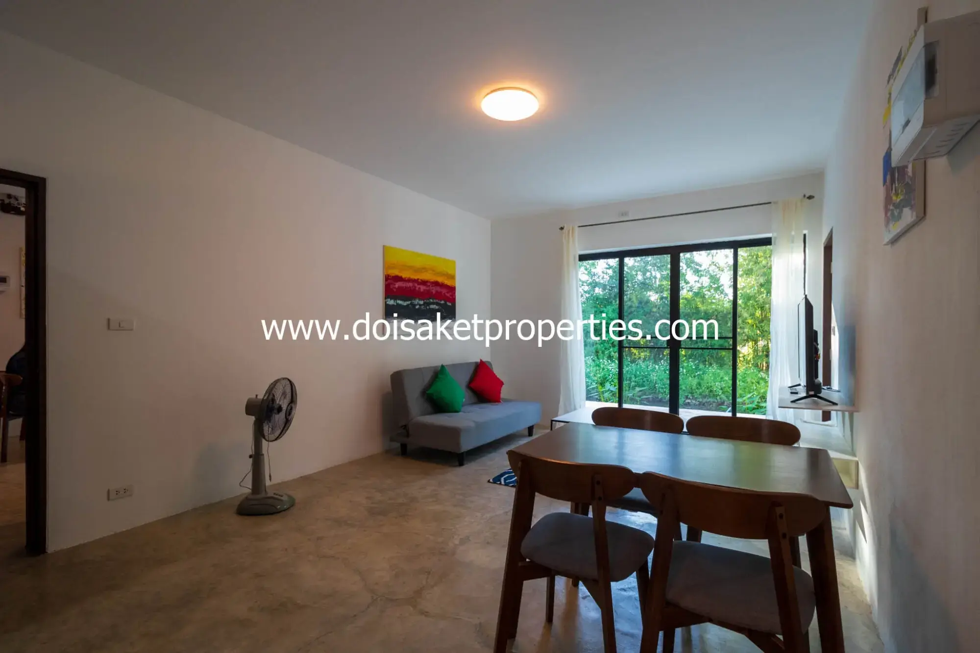 (HR191-TH) Beautiful 2-Bedroom Townhouse for Rent in Choeng Doi, Doi Saket