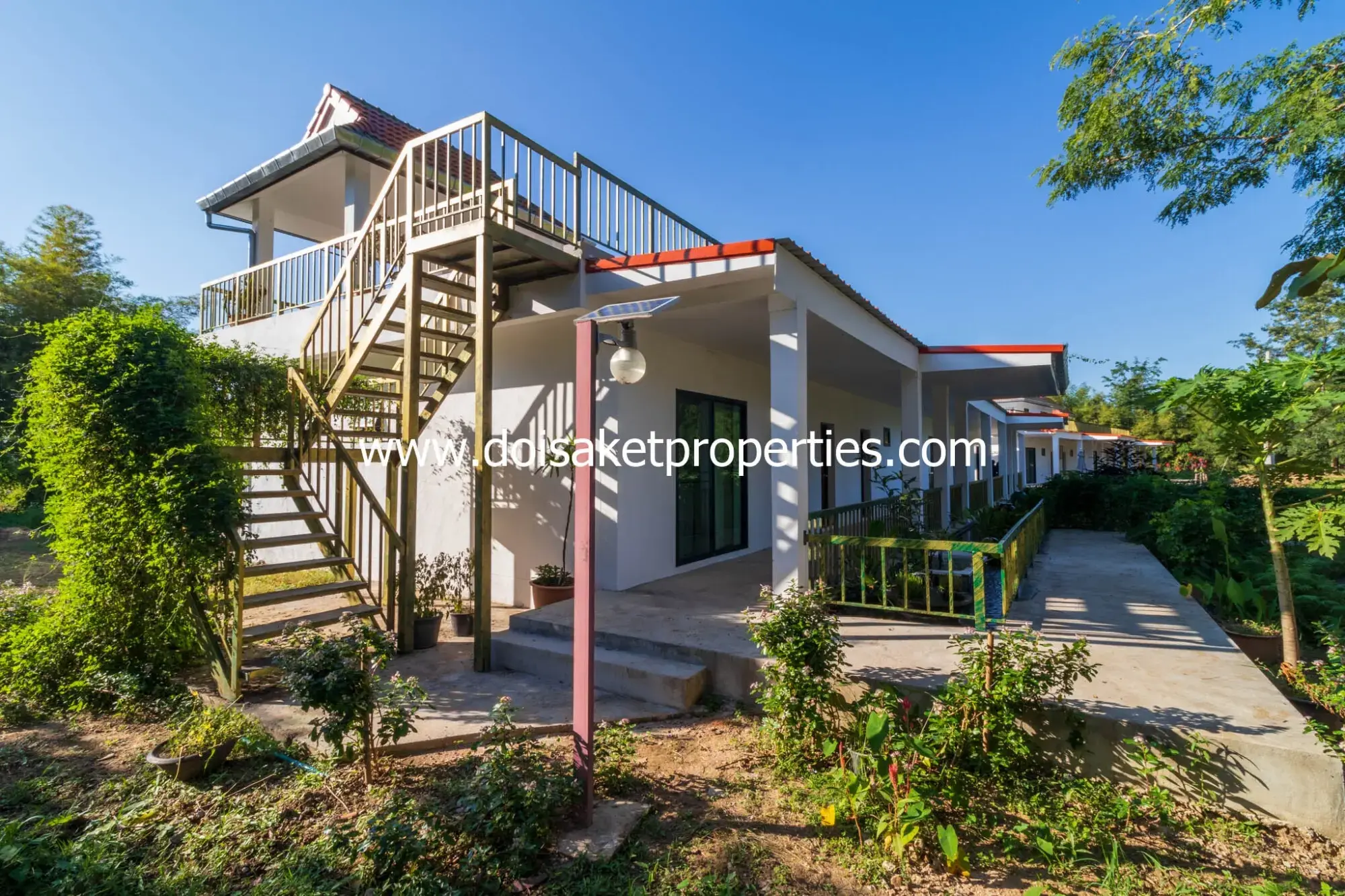 (HR191-TH) Beautiful 2-Bedroom Townhouse for Rent in Choeng Doi, Doi Saket