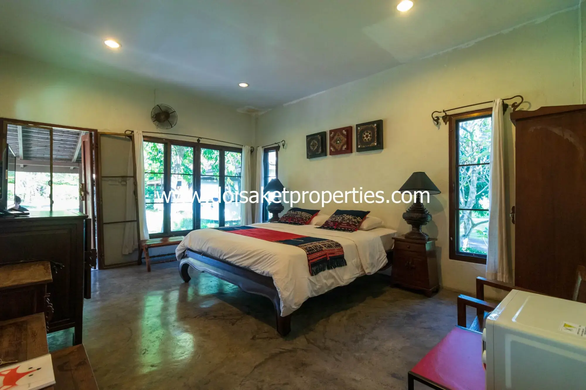 (HR190-B134) Nice Studio Bungalow for Rent in Choeng Doi, Doi Saket