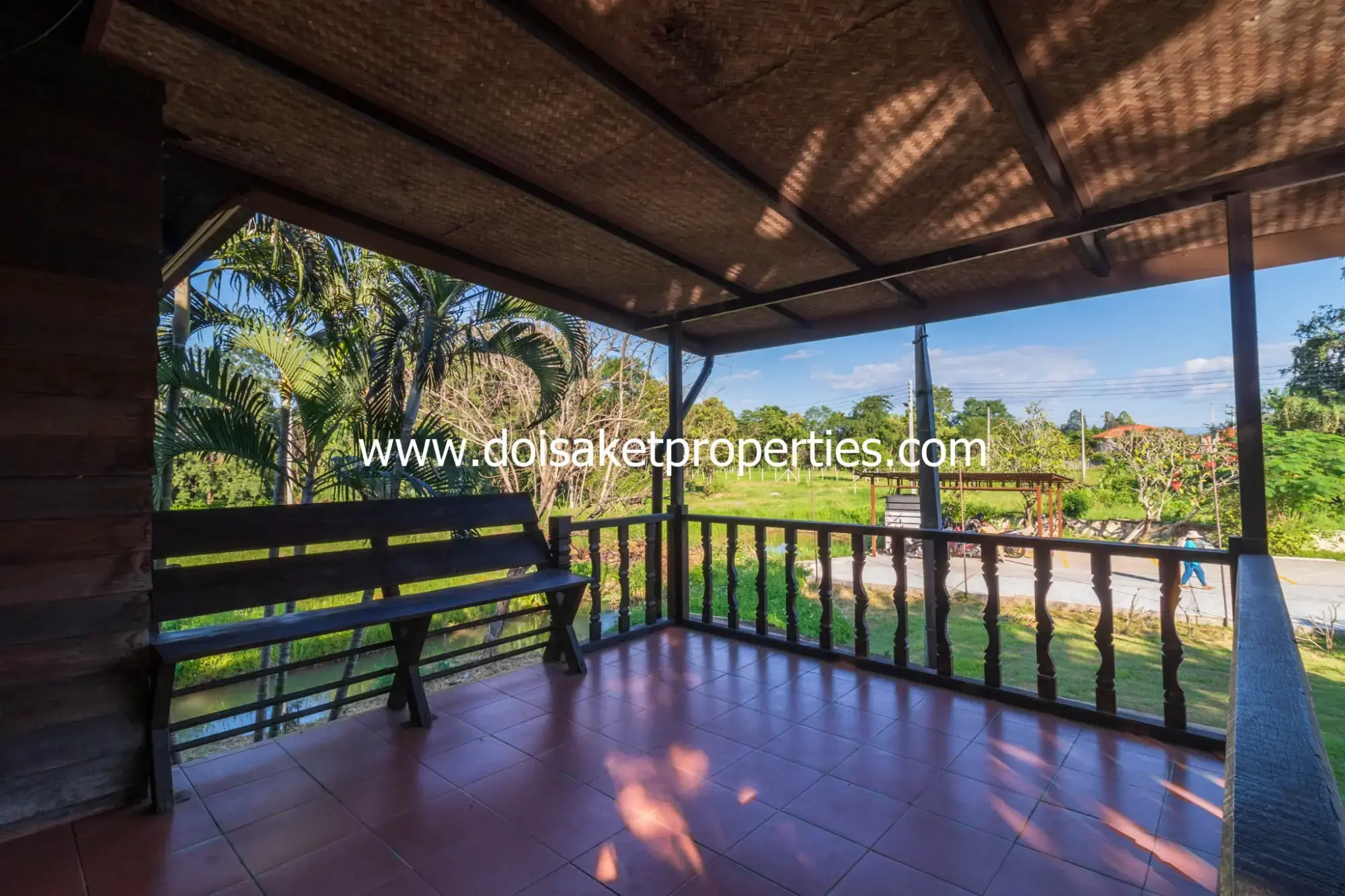 (HR187-C3C4) Pretty 2-Bedroom Duplex Home for Rent in Choeng Doi, Doi Saket