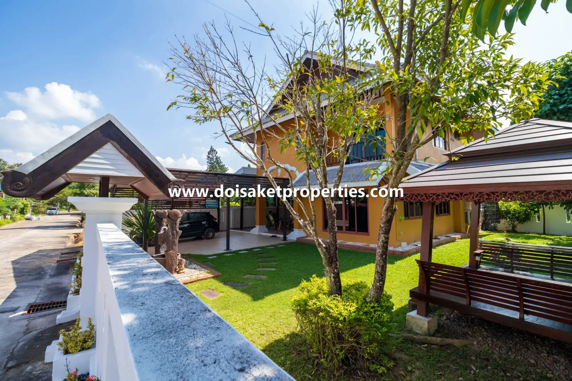 (HS327-02) Lovely 2-Bedroom Home with Pretty Grounds in a Great Location for Sale in Choeng Doi, Doi Saket