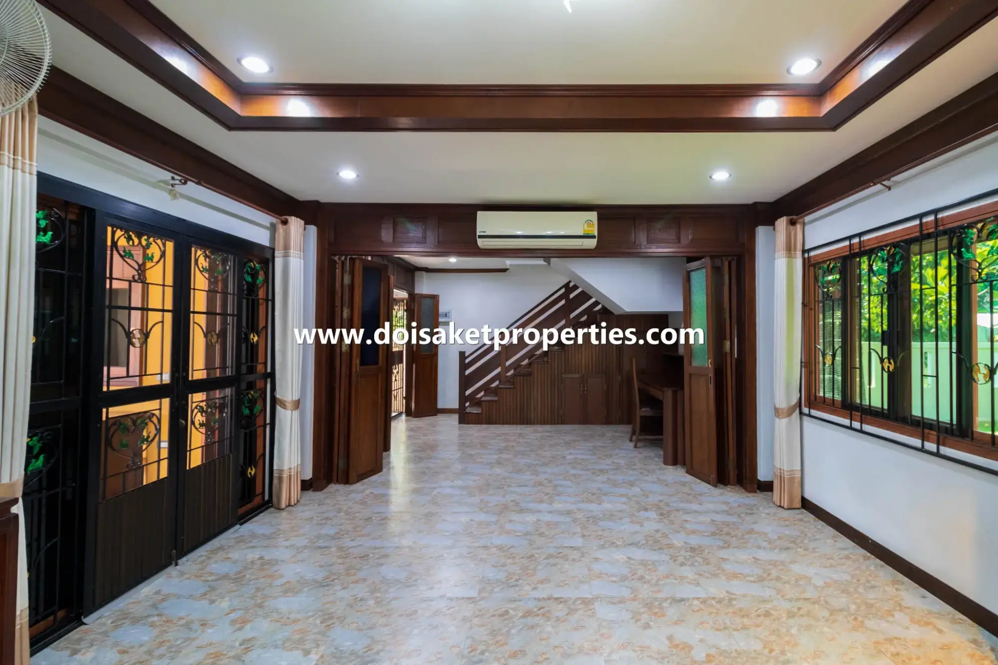 (HS327-02) Lovely 2-Bedroom Home with Pretty Grounds in a Great Location for Sale in Choeng Doi, Doi Saket
