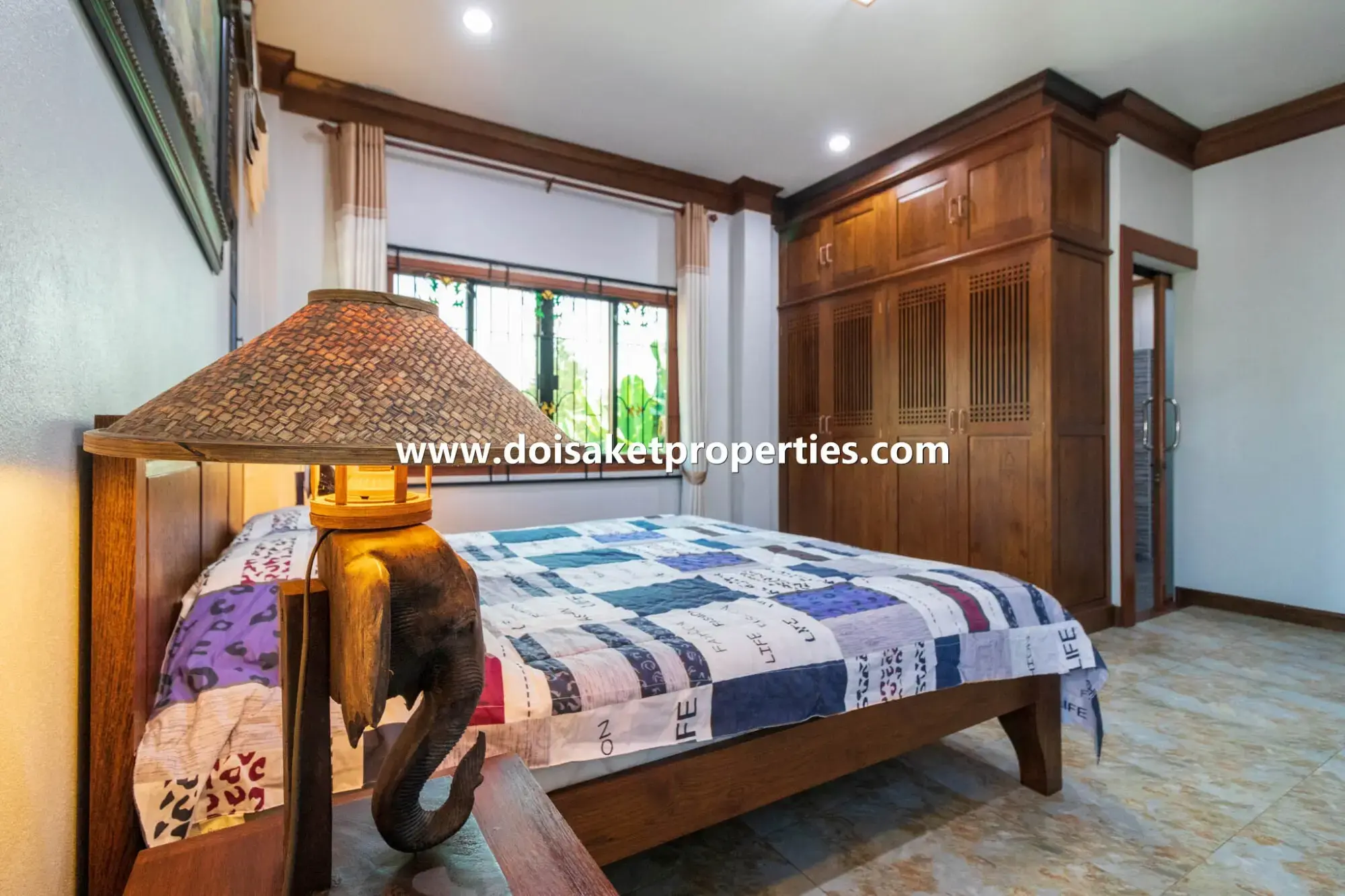 (HS327-02) Lovely 2-Bedroom Home with Pretty Grounds in a Great Location for Sale in Choeng Doi, Doi Saket
