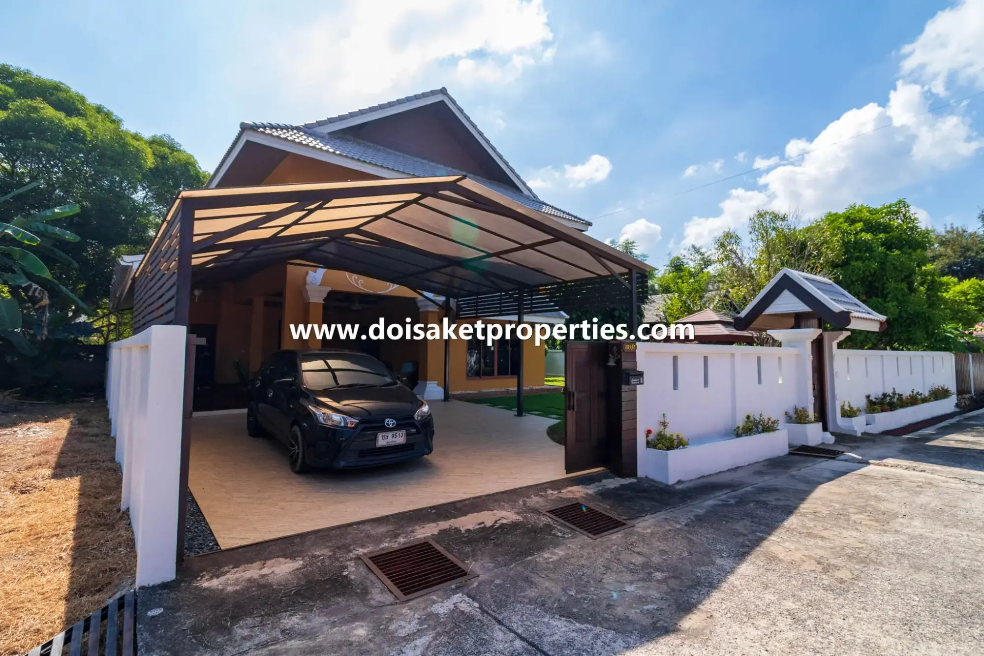(HS327-02) Lovely 2-Bedroom Home with Pretty Grounds in a Great Location for Sale in Choeng Doi, Doi Saket