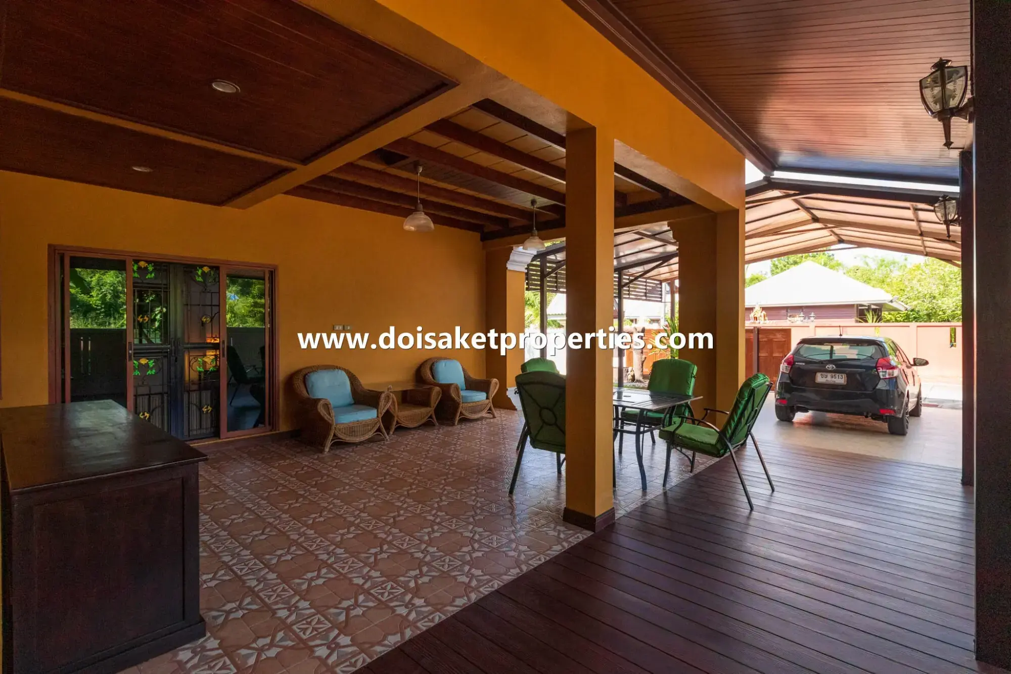 (HS327-02) Lovely 2-Bedroom Home with Pretty Grounds in a Great Location for Sale in Choeng Doi, Doi Saket