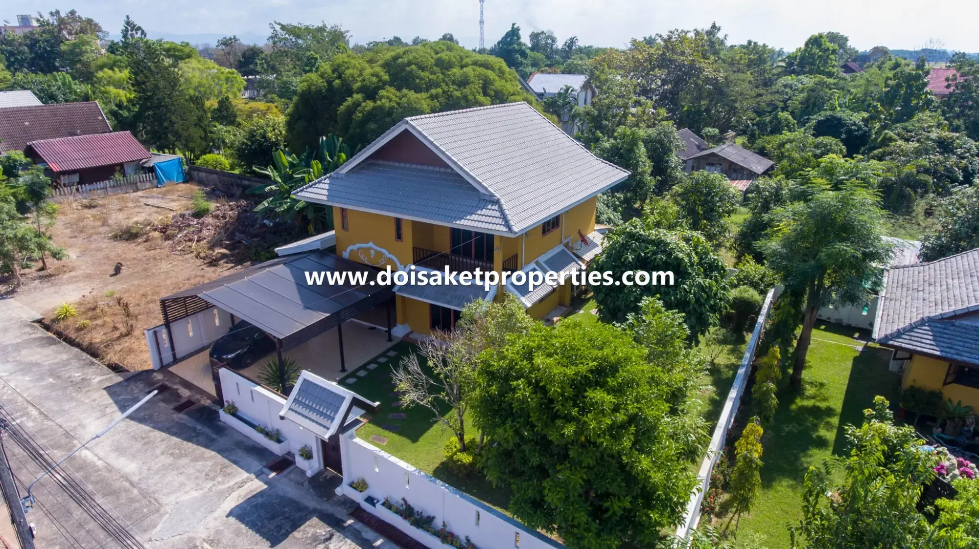 (HS327-02) Lovely 2-Bedroom Home with Pretty Grounds in a Great Location for Sale in Choeng Doi, Doi Saket