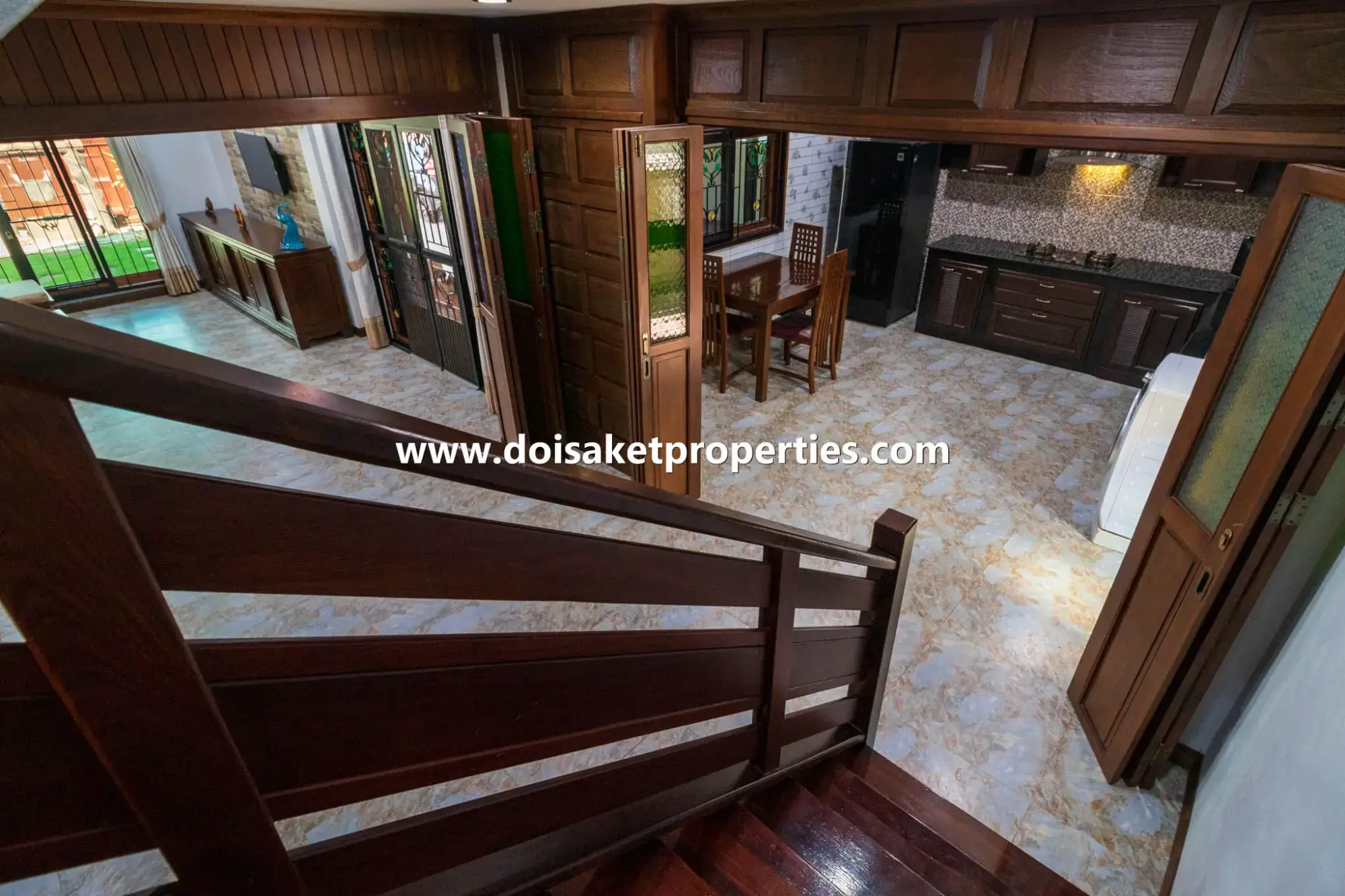 (HS327-02) Lovely 2-Bedroom Home with Pretty Grounds in a Great Location for Sale in Choeng Doi, Doi Saket
