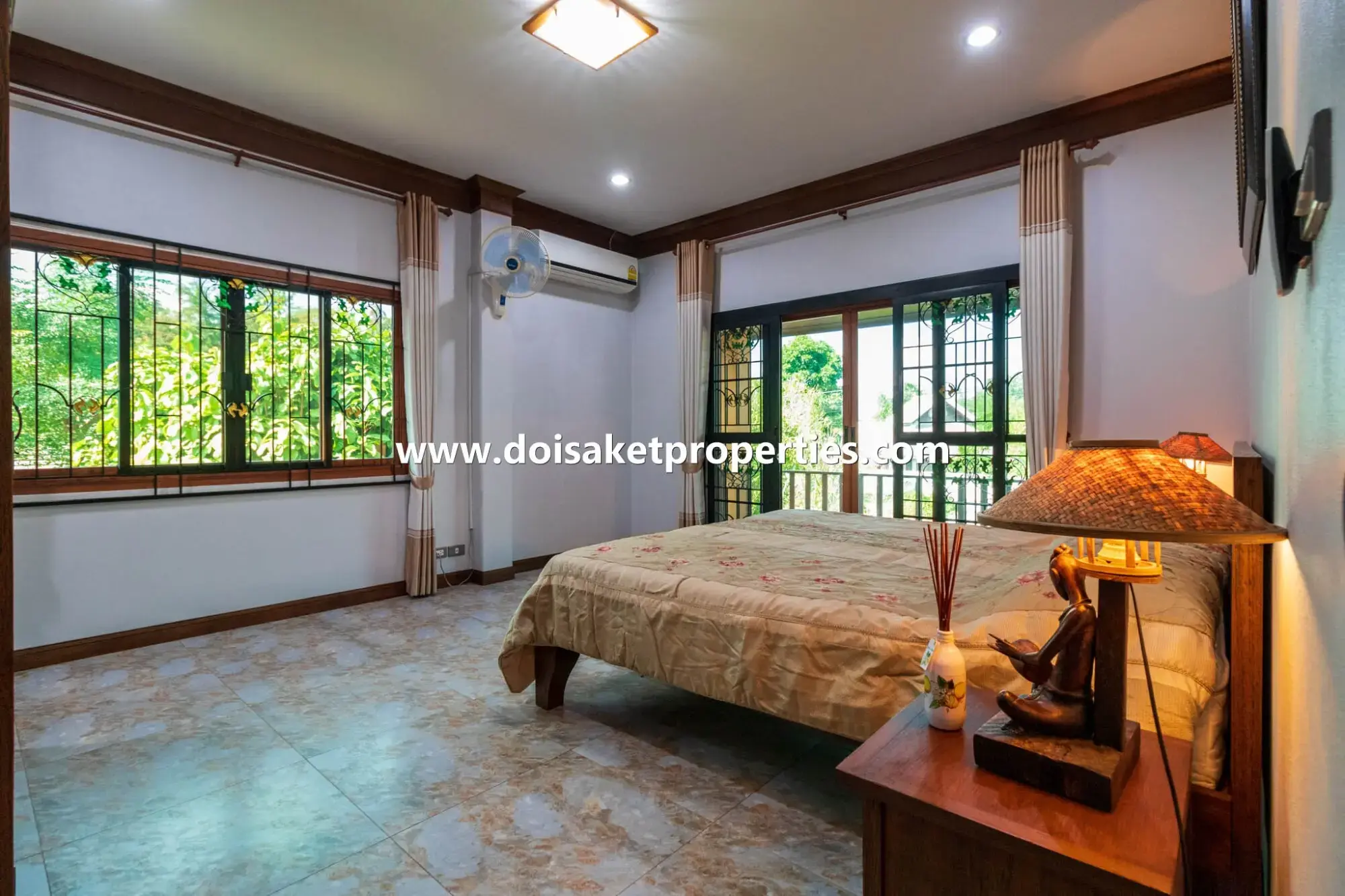 (HS327-02) Lovely 2-Bedroom Home with Pretty Grounds in a Great Location for Sale in Choeng Doi, Doi Saket