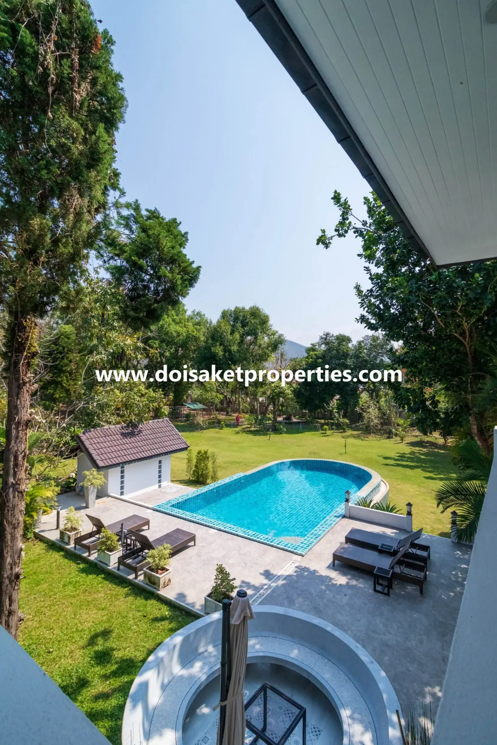 (HS326-05) Incredible Luxury Estate Property on 5+ Rai for Sale in Doi Saket, Chiang Mai