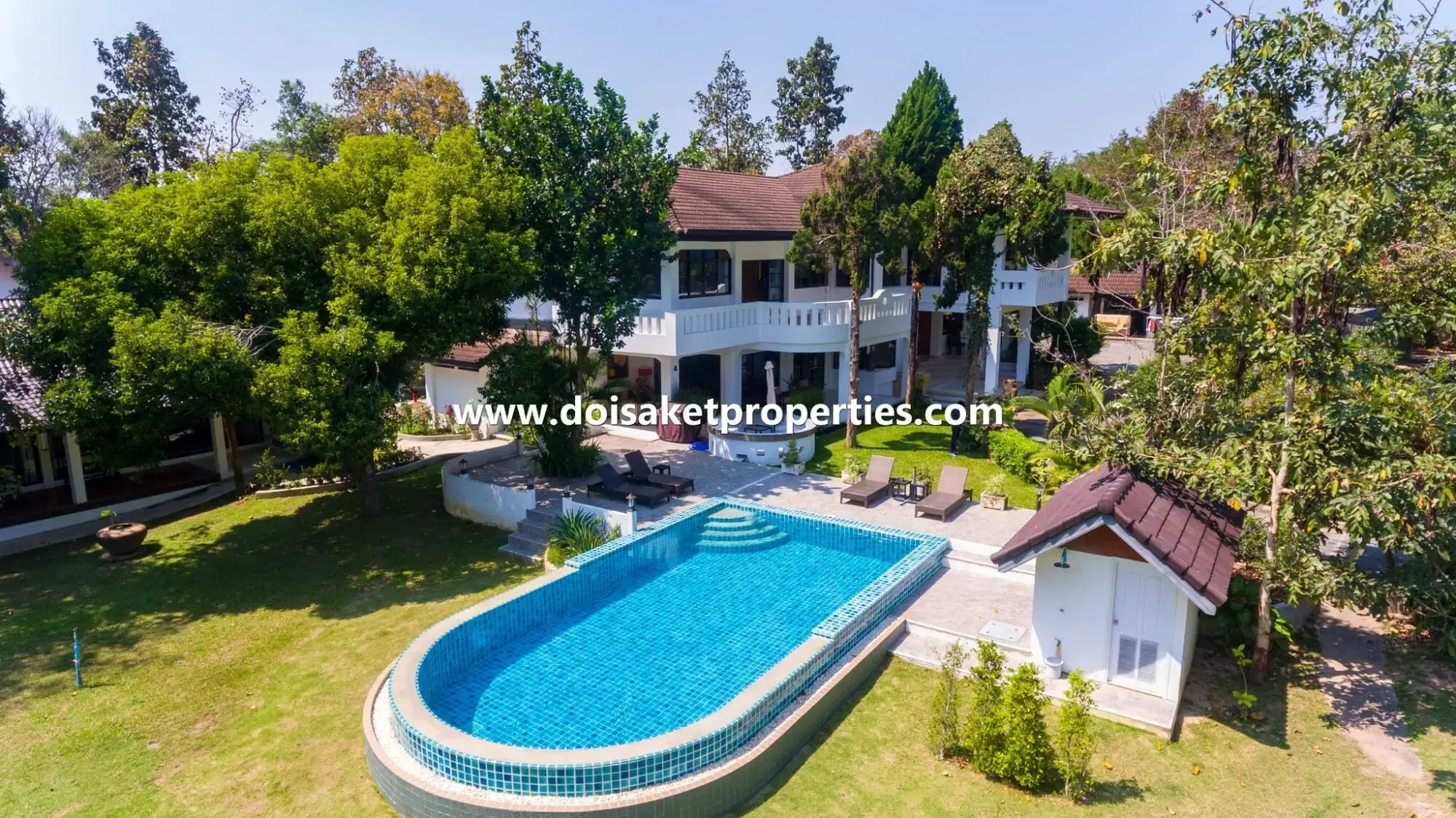 (HS326-05) Incredible Luxury Estate Property on 5+ Rai for Sale in Doi Saket, Chiang Mai