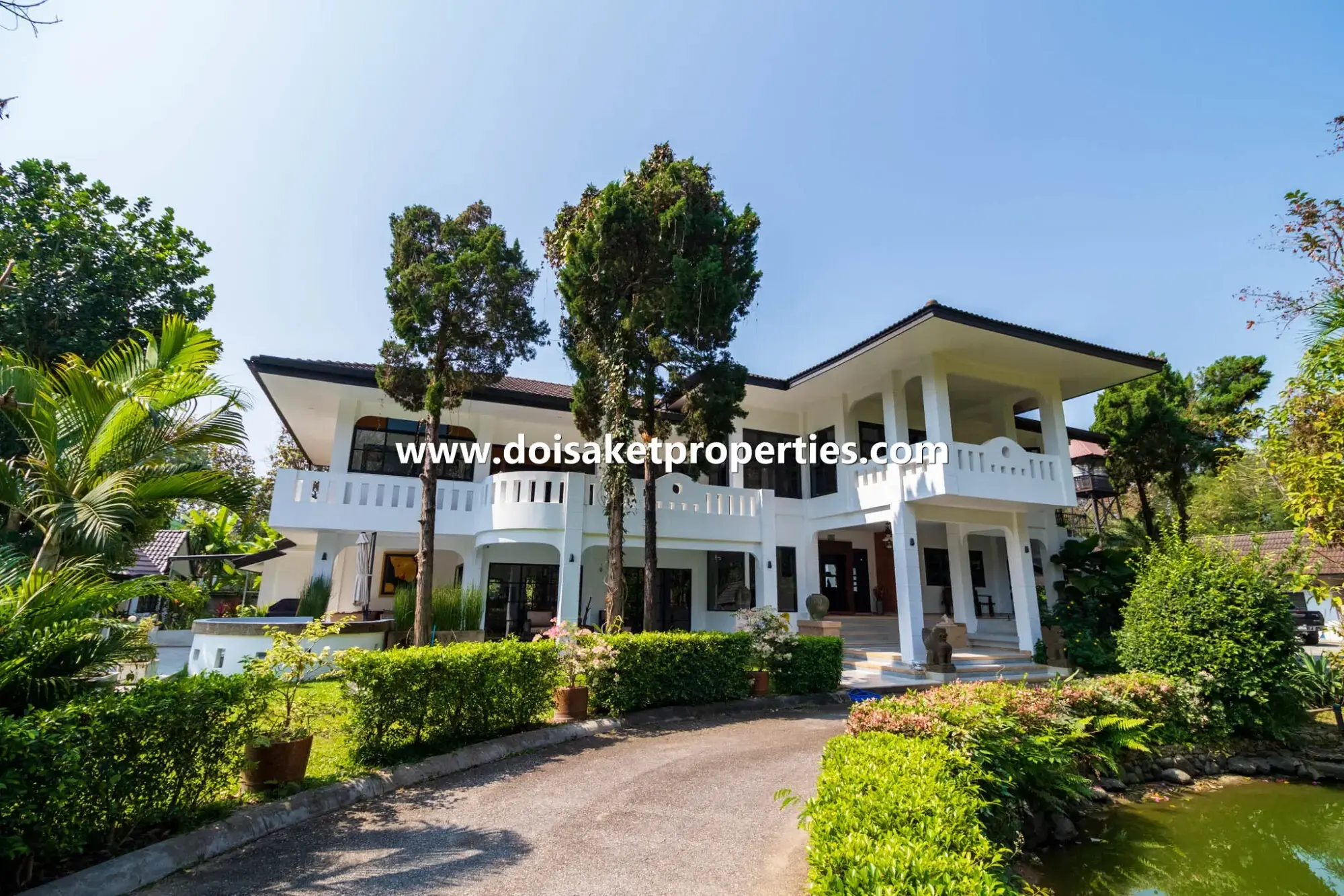 (HS326-05) Incredible Luxury Estate Property on 5+ Rai for Sale in Doi Saket, Chiang Mai