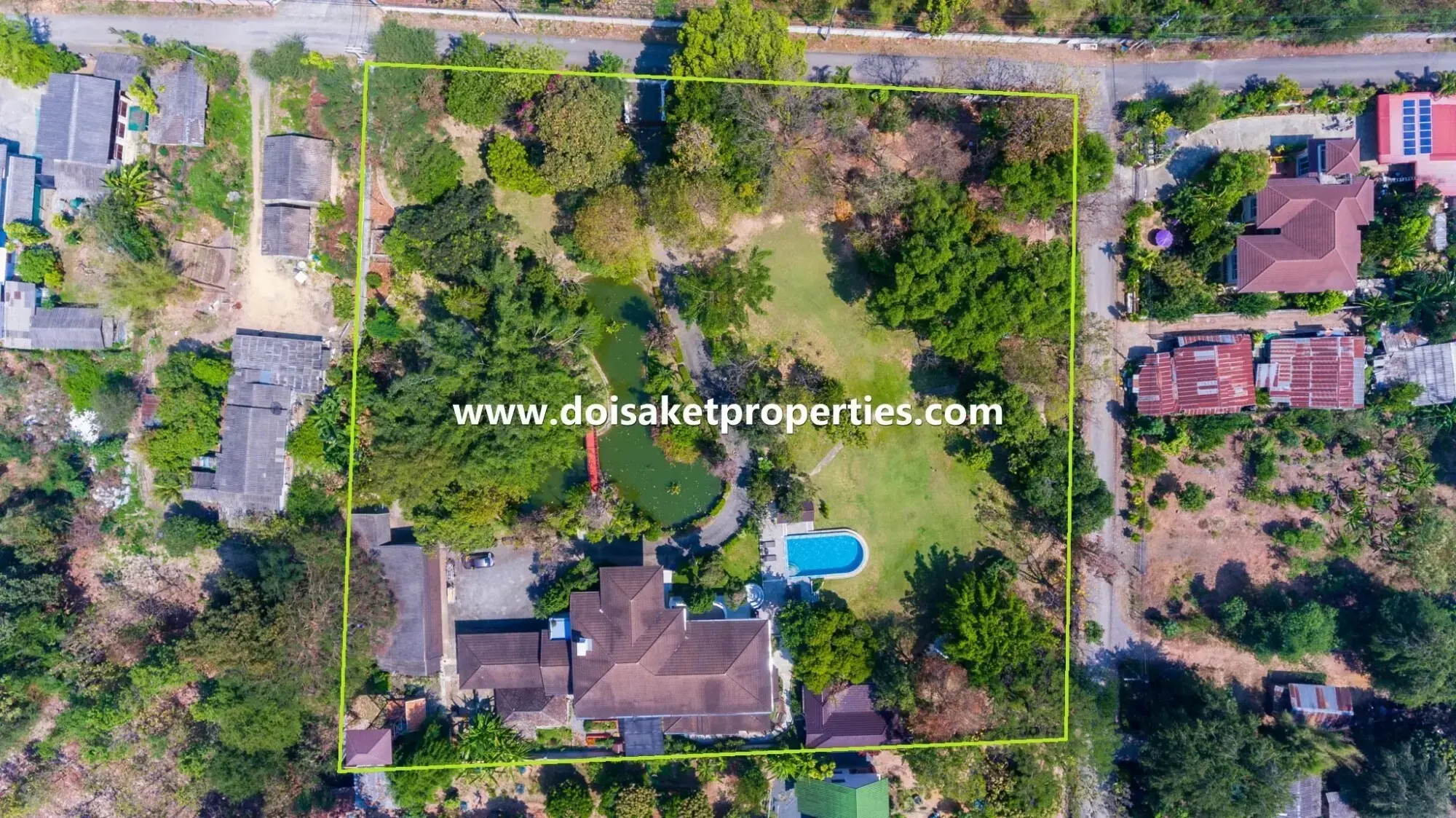 (HS326-05) Incredible Luxury Estate Property on 5+ Rai for Sale in Doi Saket, Chiang Mai