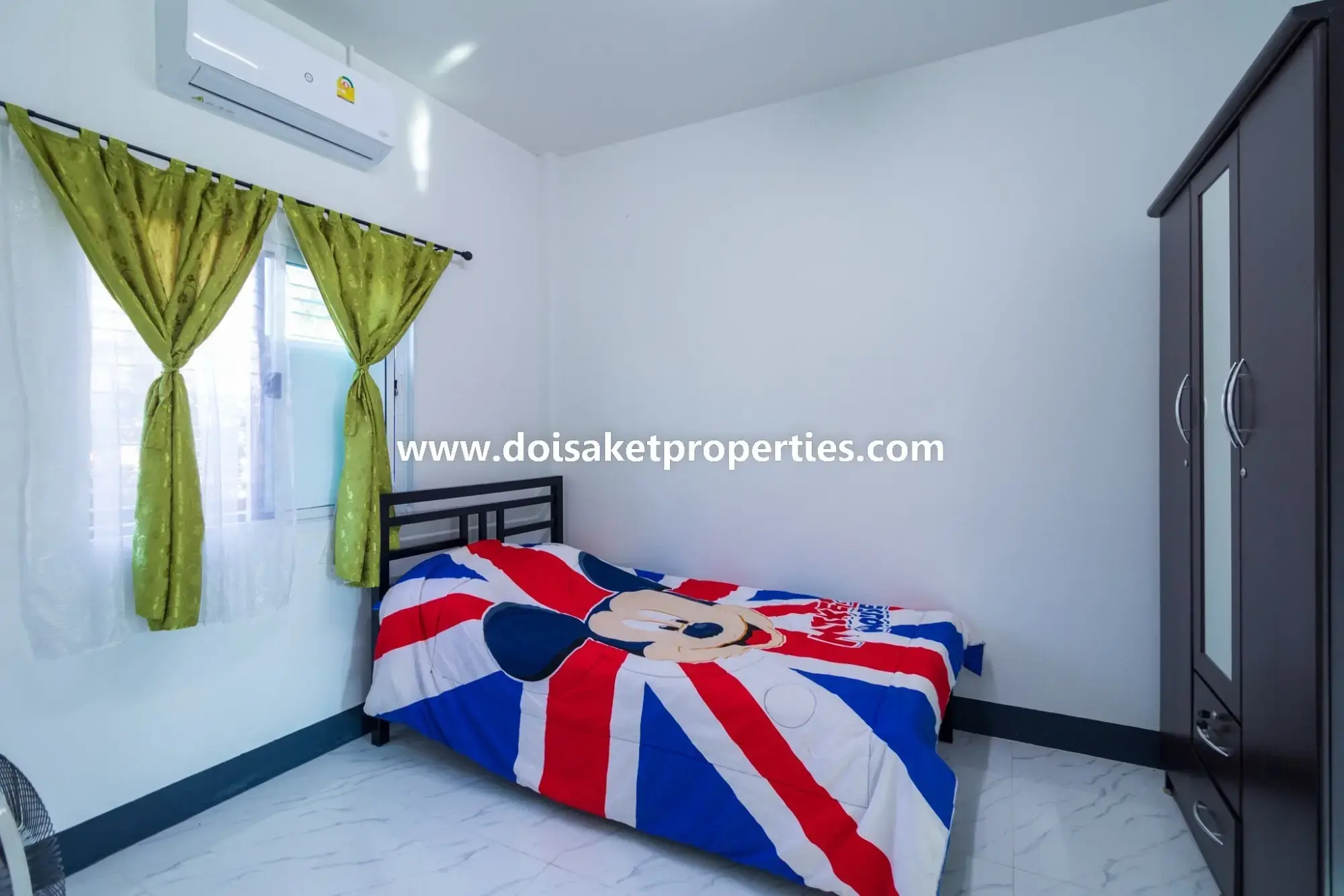 (HS320-02) Newer 2-Bedroom House for Sale in a Quiet and Rural Location near Mae Kuang Dam in Luang Nuea, Doi Saket