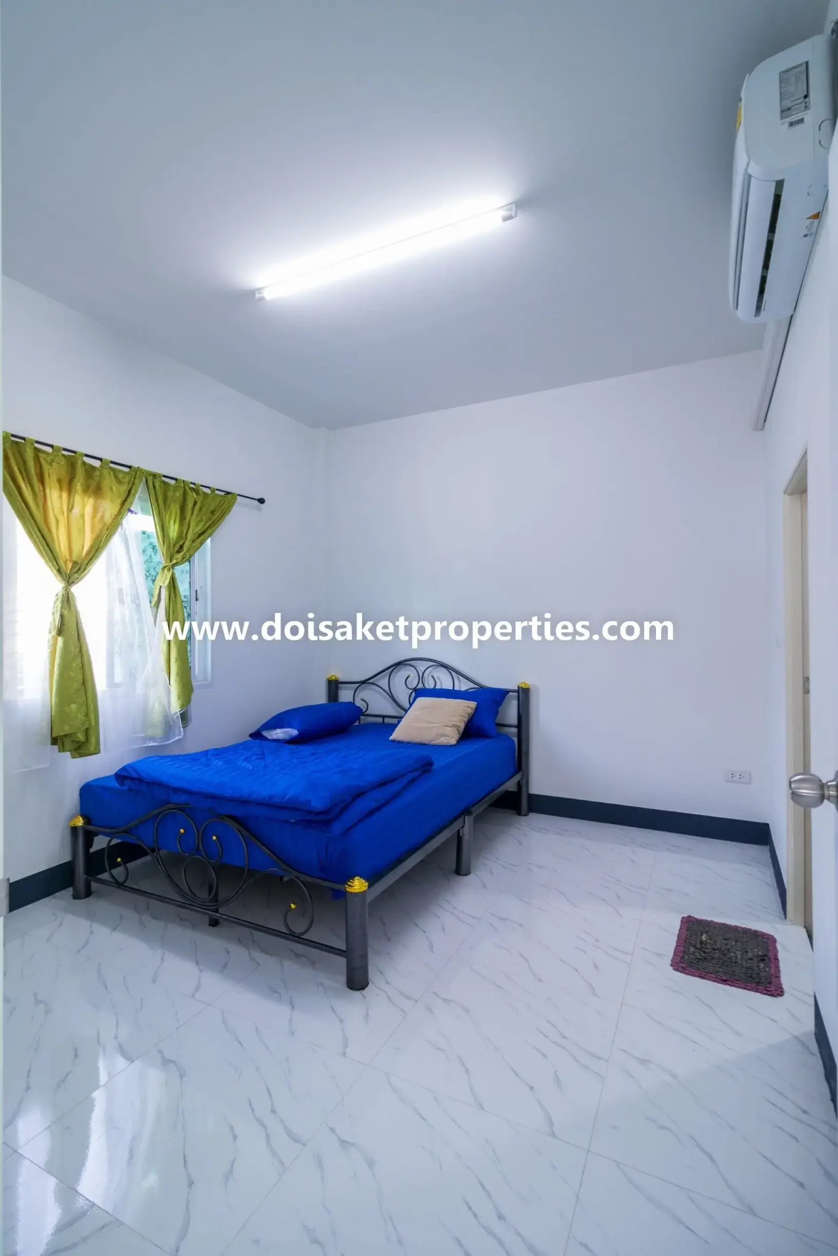 (HS320-02) Newer 2-Bedroom House for Sale in a Quiet and Rural Location near Mae Kuang Dam in Luang Nuea, Doi Saket