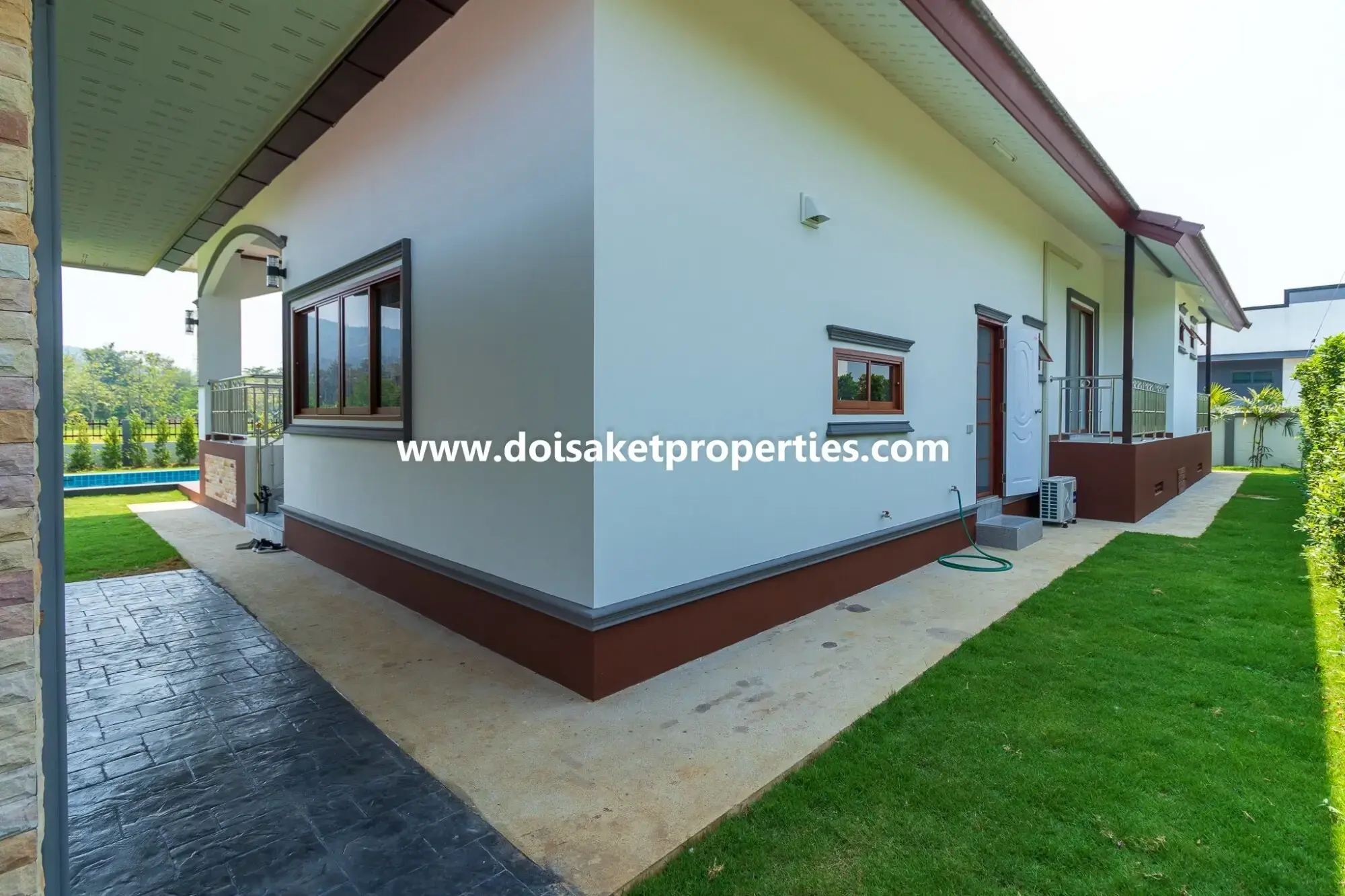 (HS347-04) New Modern-Style Home with Swimming Pool and Views for Sale in Choeng Doi, Doi Saket
