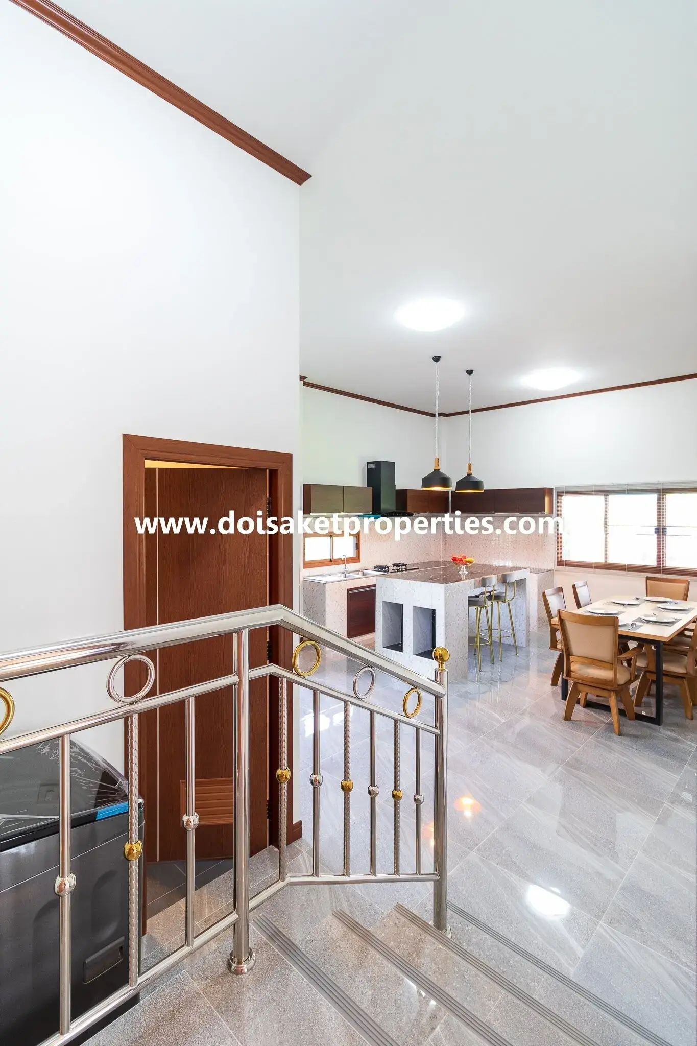 (HS347-04) New Modern-Style Home with Swimming Pool and Views for Sale in Choeng Doi, Doi Saket