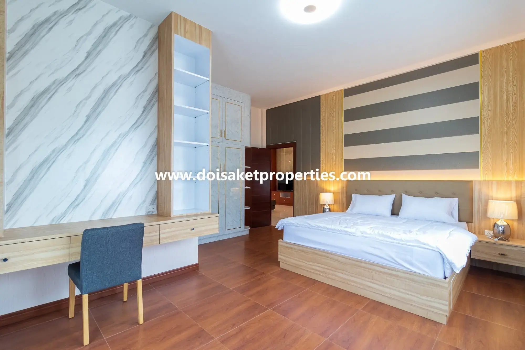 (HS347-04) New Modern-Style Home with Swimming Pool and Views for Sale in Choeng Doi, Doi Saket
