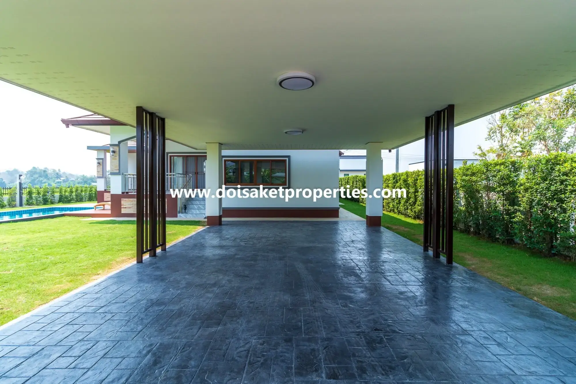 (HS347-04) New Modern-Style Home with Swimming Pool and Views for Sale in Choeng Doi, Doi Saket