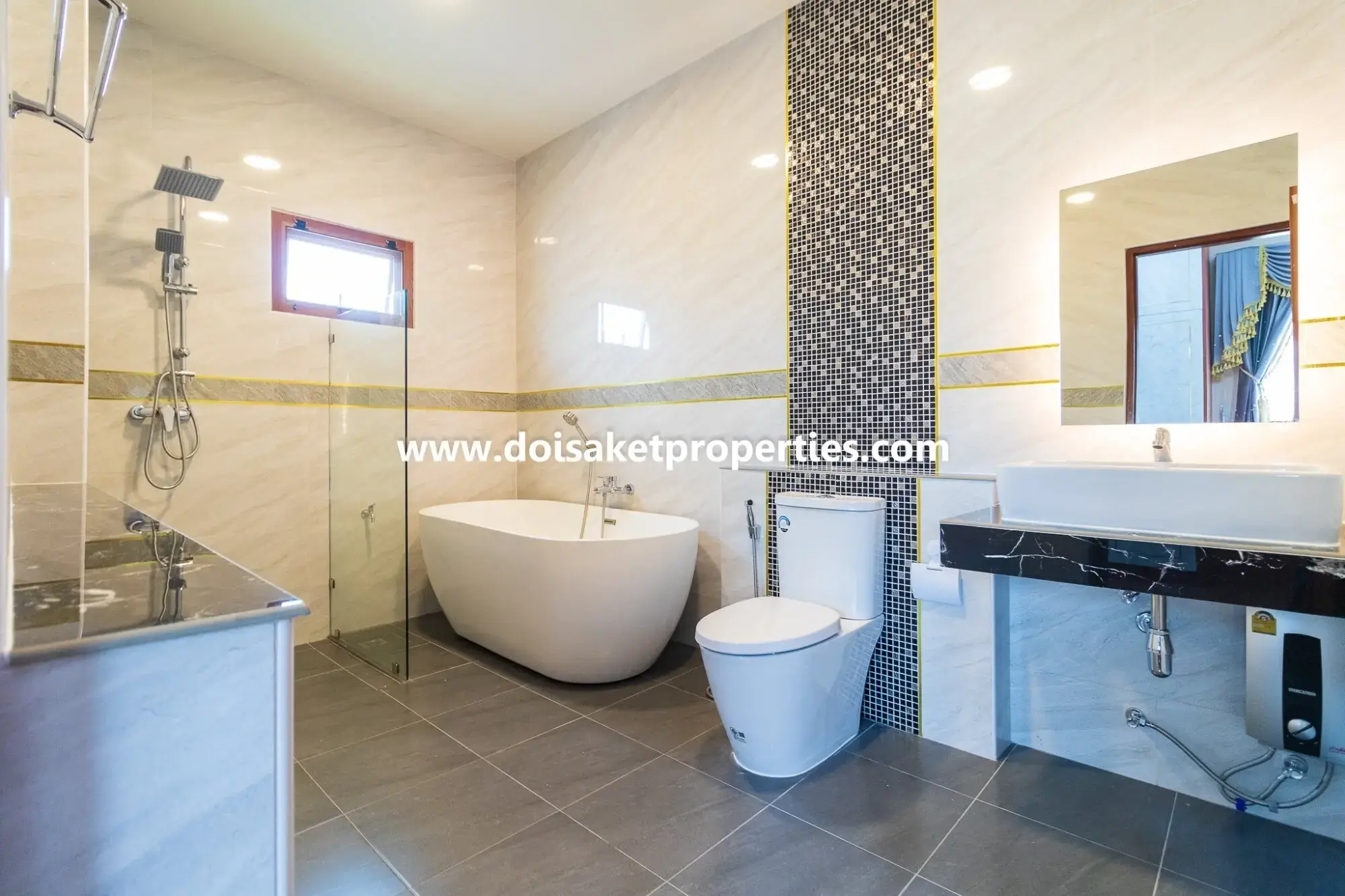(HS347-04) New Modern-Style Home with Swimming Pool and Views for Sale in Choeng Doi, Doi Saket