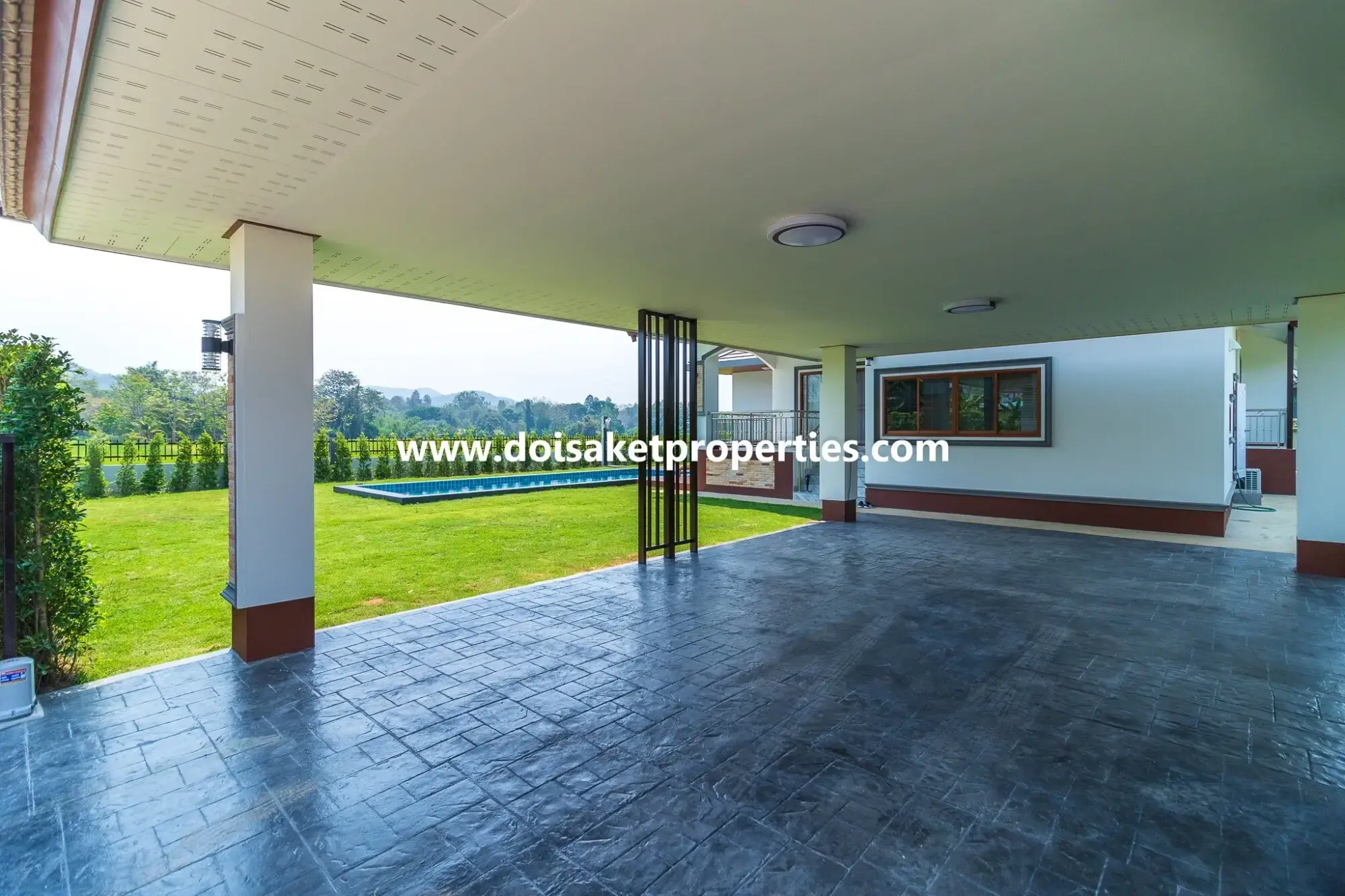 (HS347-04) New Modern-Style Home with Swimming Pool and Views for Sale in Choeng Doi, Doi Saket