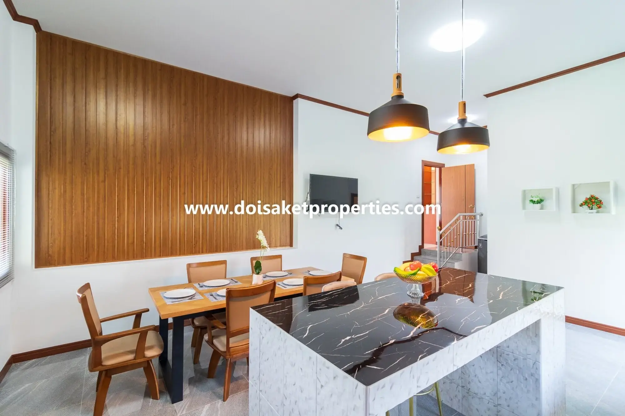 (HS347-04) New Modern-Style Home with Swimming Pool and Views for Sale in Choeng Doi, Doi Saket