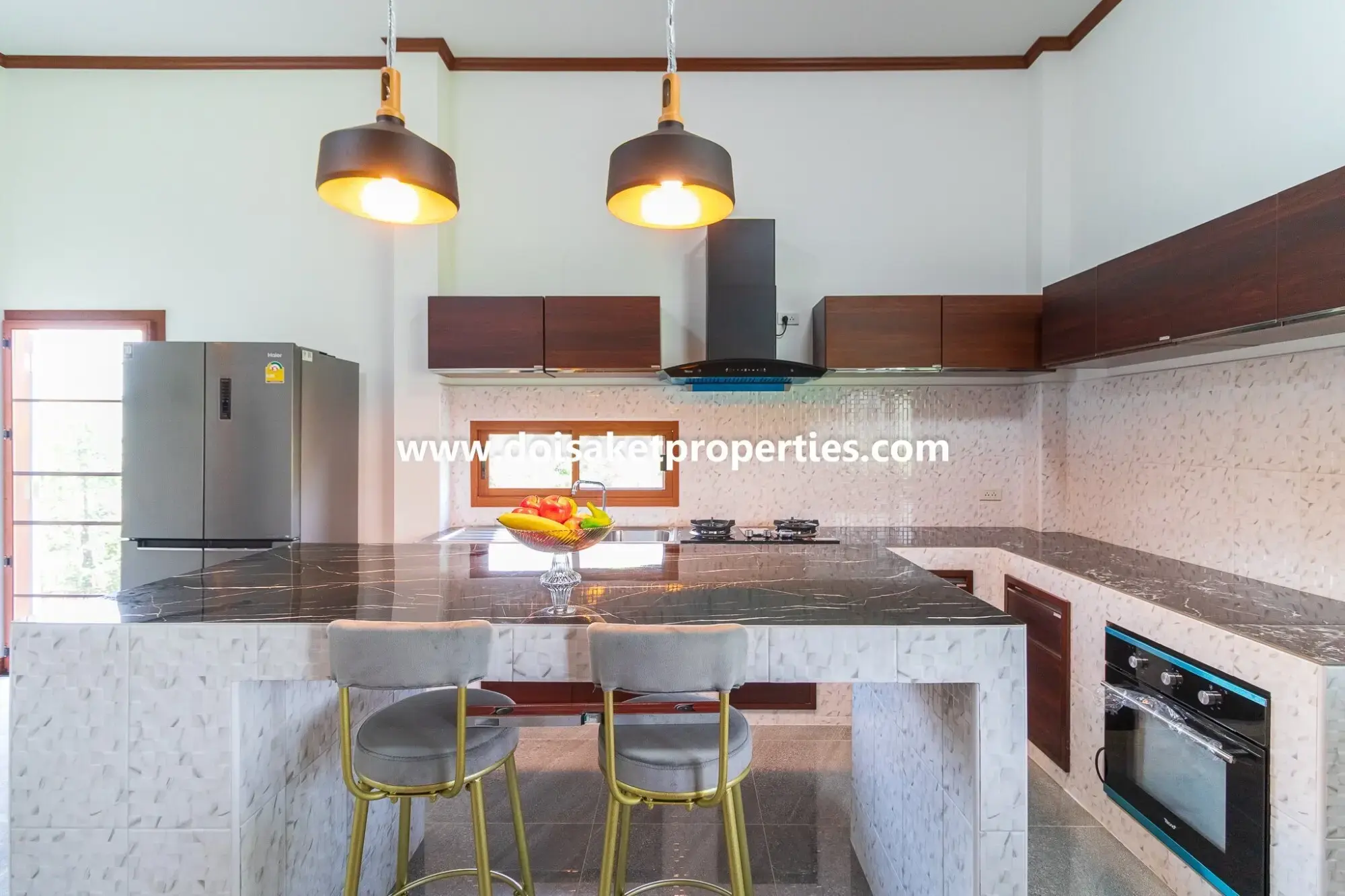 (HS347-04) New Modern-Style Home with Swimming Pool and Views for Sale in Choeng Doi, Doi Saket