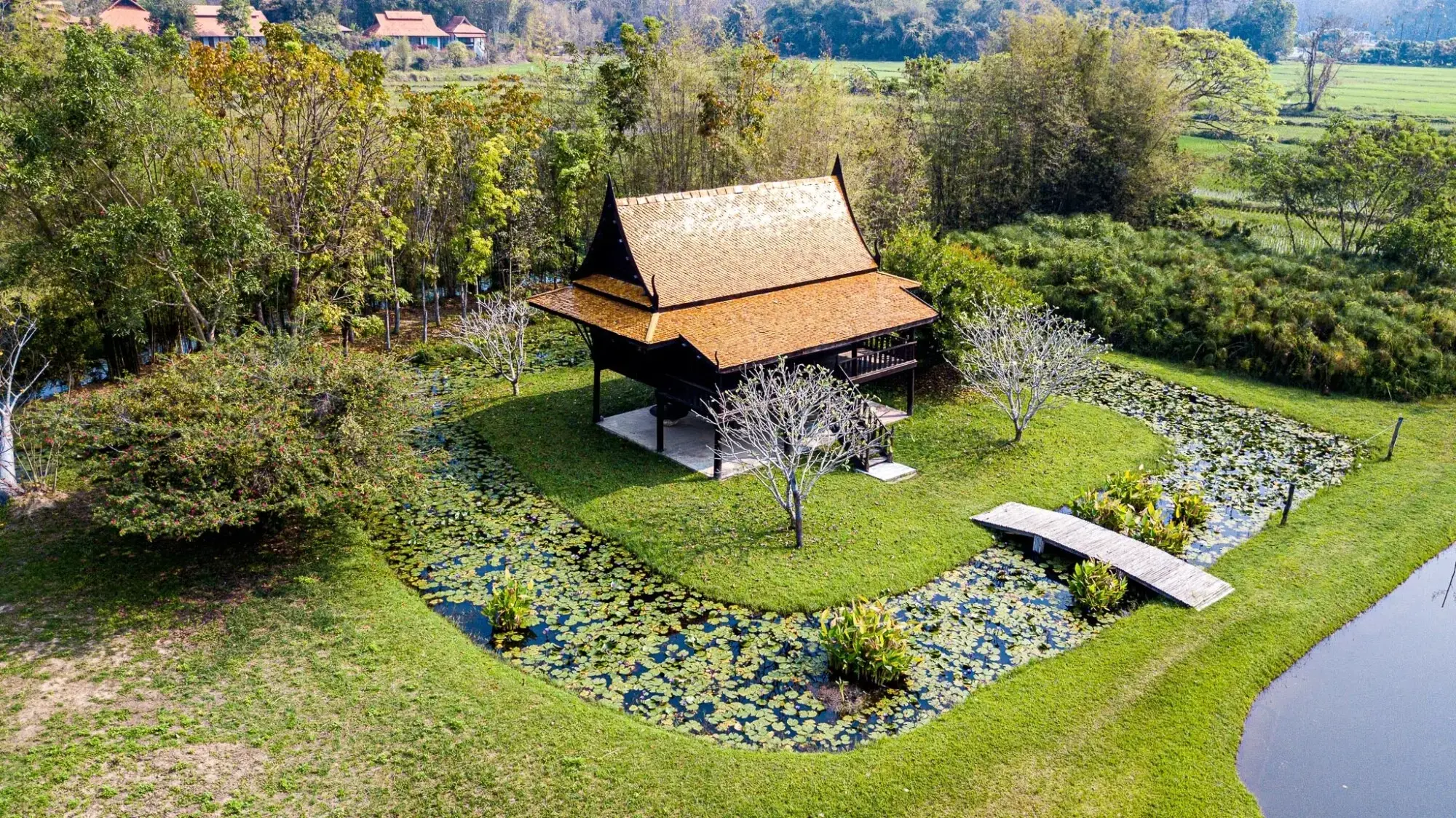 (HS353-24) Amazing 24+ Rai Northern Thai Luxury “Sanctuary” Property for Sale in Luang Nuea, Chiang Mai