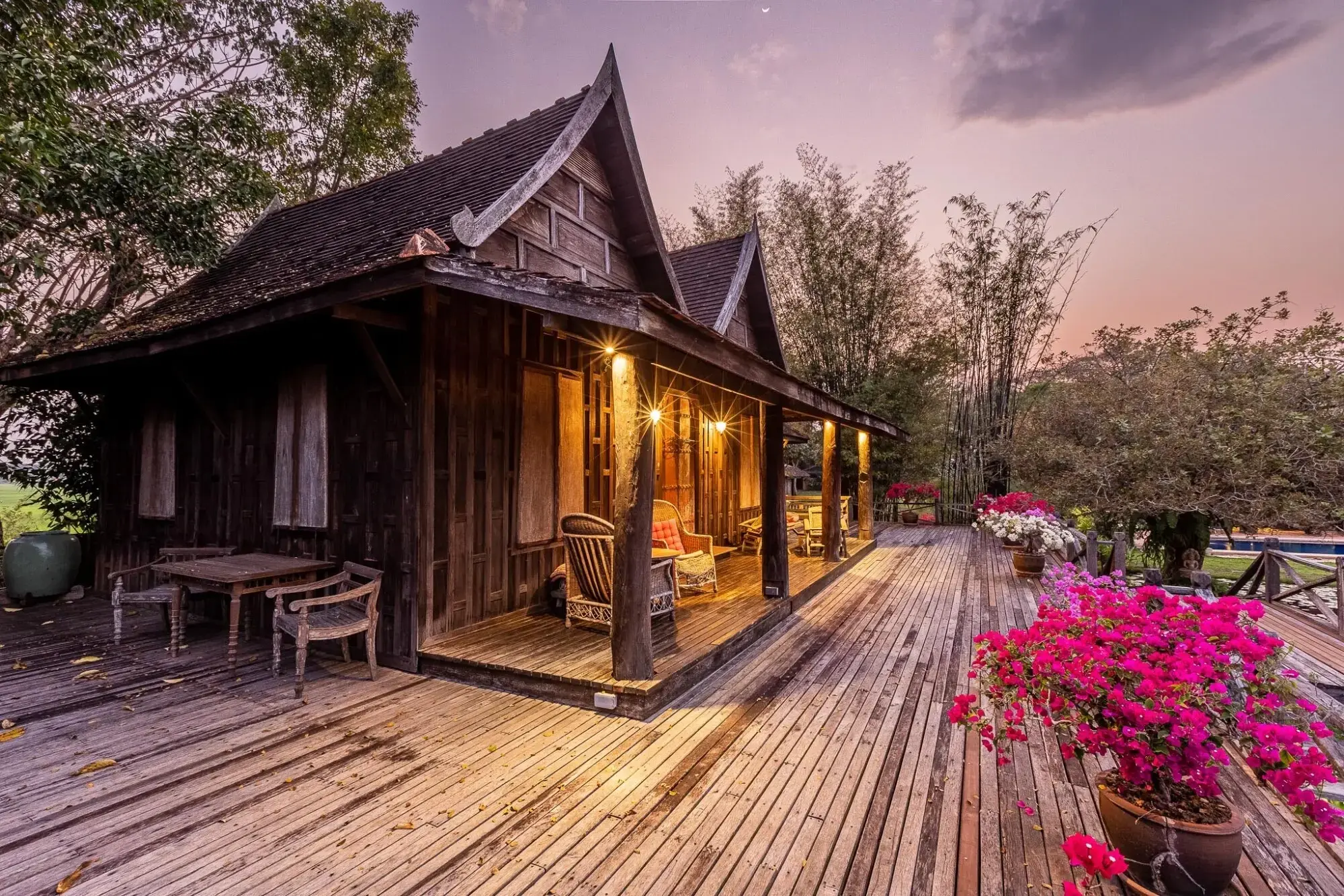 (HS353-24) Amazing 24+ Rai Northern Thai Luxury “Sanctuary” Property for Sale in Luang Nuea, Chiang Mai