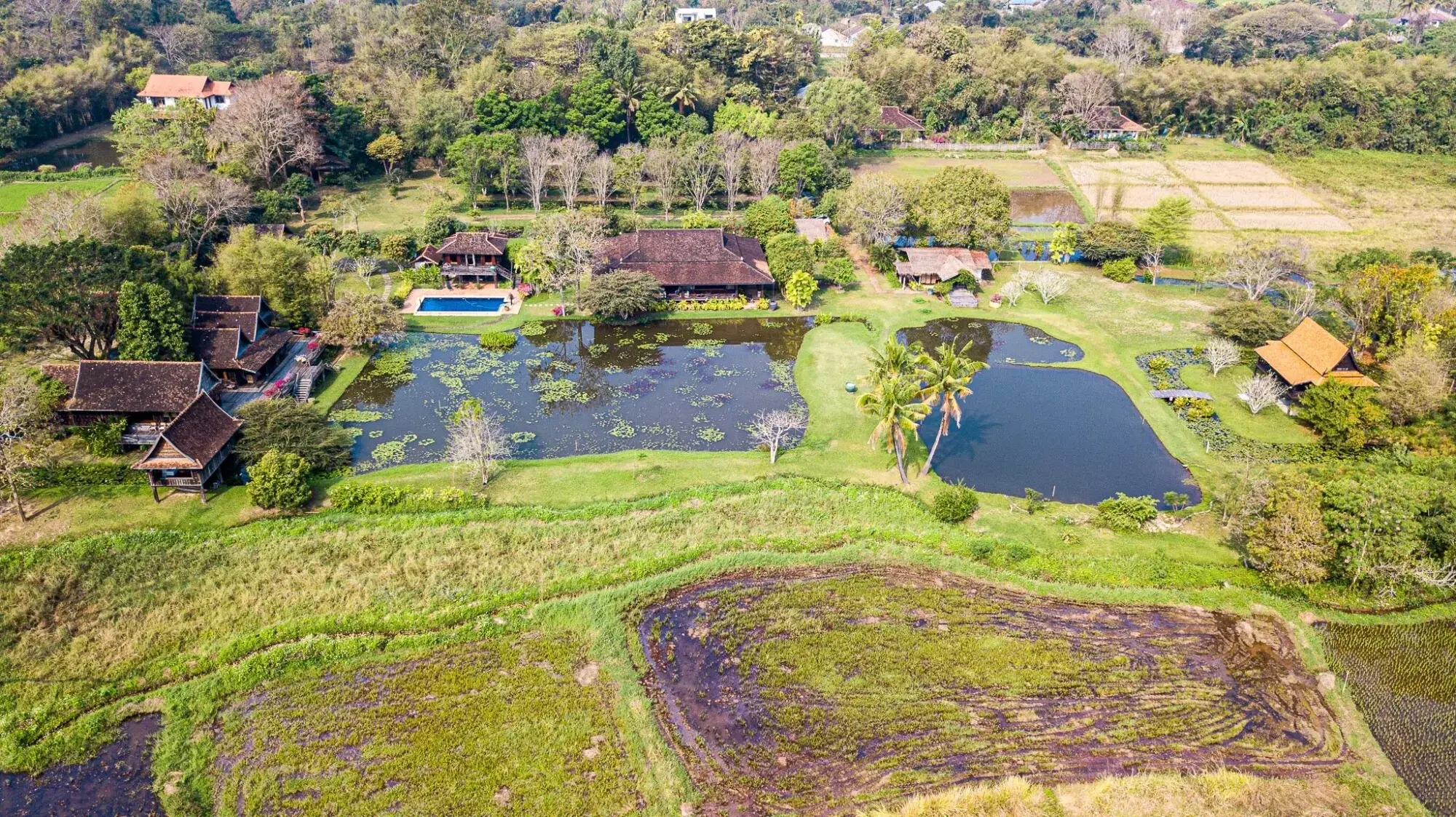 (HS353-24) Amazing 24+ Rai Northern Thai Luxury “Sanctuary” Property for Sale in Luang Nuea, Chiang Mai