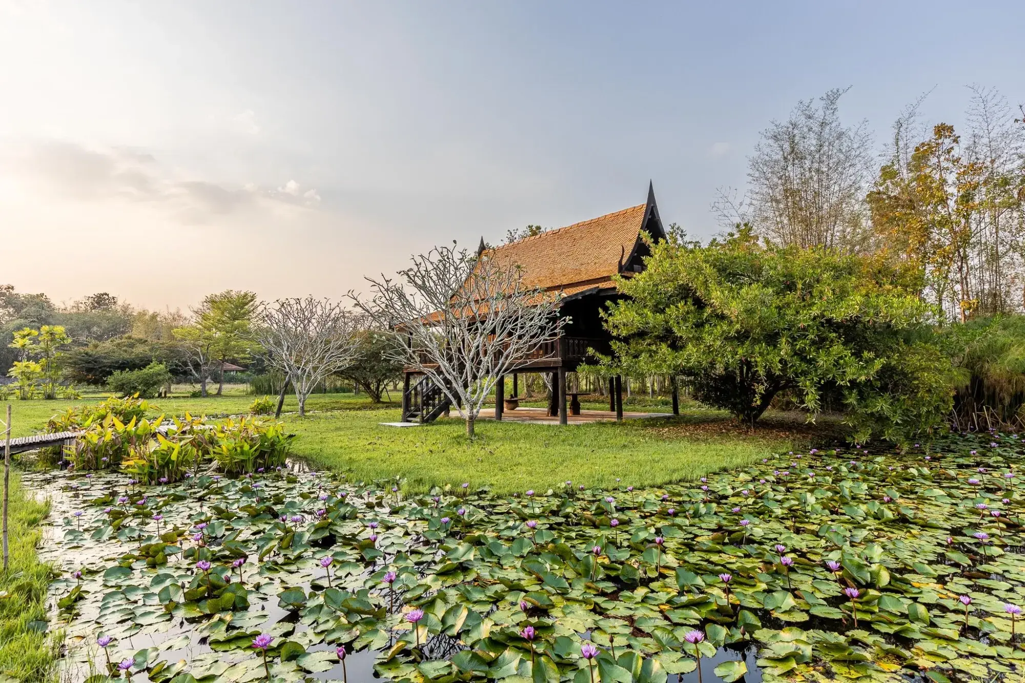 (HS353-24) Amazing 24+ Rai Northern Thai Luxury “Sanctuary” Property for Sale in Luang Nuea, Chiang Mai
